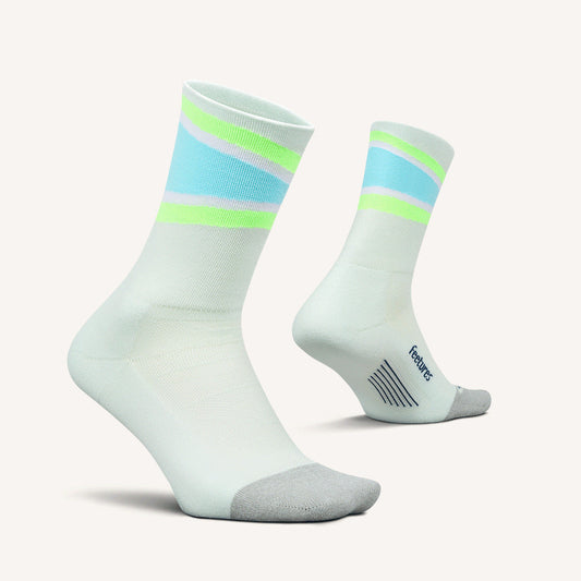 Feetures Elite Light Cushion Mini-Crew Mint Bounce - Frontrunner Colombo
