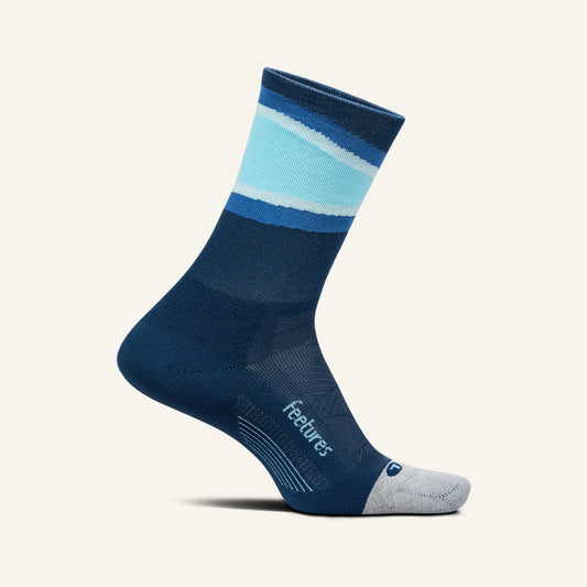 Feetures Elite Light Cushion Mini-Crew Blue Bounce - Frontrunner Colombo