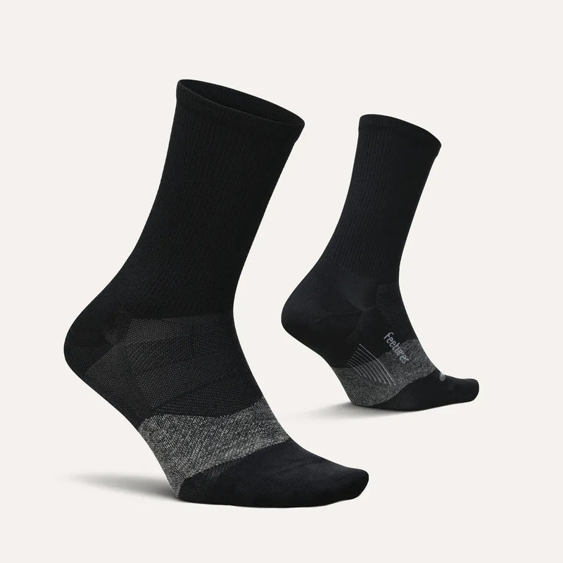 Feetures Elite Ultra Light Cushion Mini-Crew Black - Frontrunner Colombo