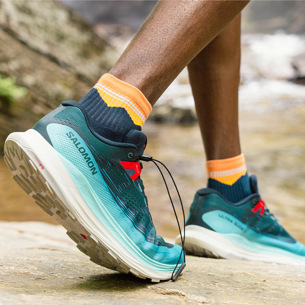 Feetures Trail Max Cushion Quarter - Blue Ridge Navy - Frontrunner Colombo