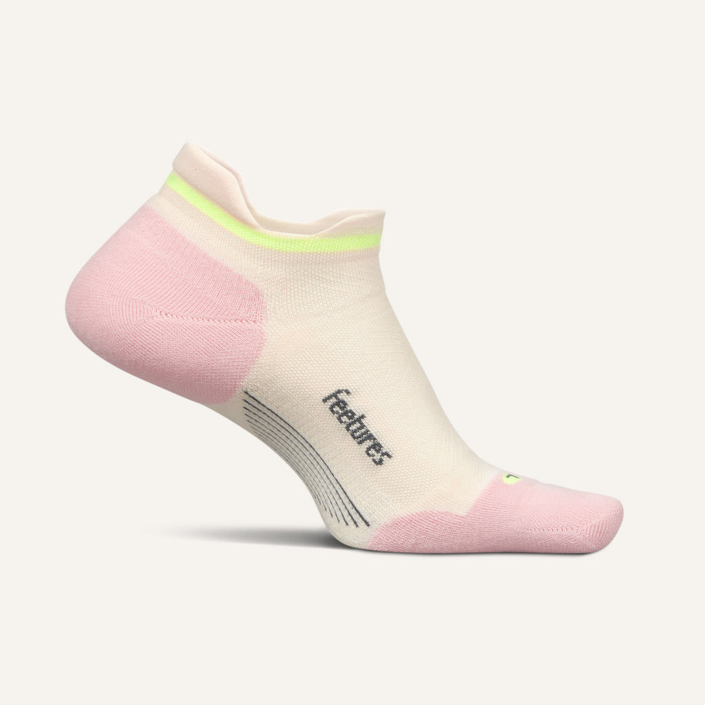 Feetures Elite Max Cushion No-Show Tab Sandy Melon - Frontrunner Colombo