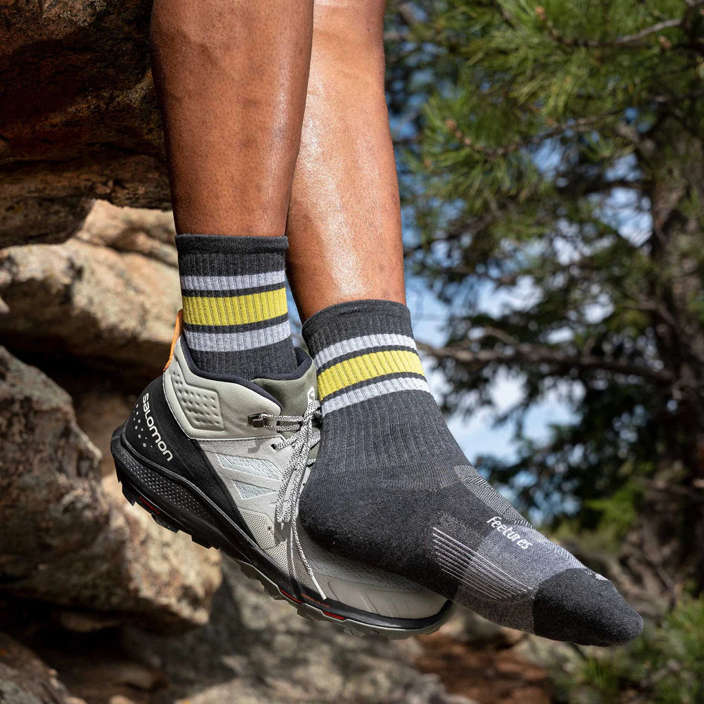 Feetures Trail Max Cushion Mini-Crew Socks - Frontrunner Colombo