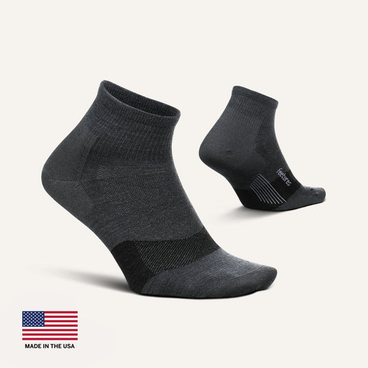 Feetures Merino 10 Max Cushion Quarter - Frontrunner Colombo