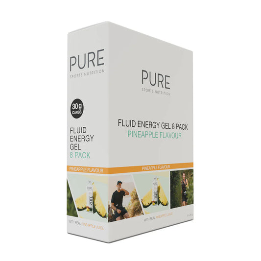 PURE Fluid Energy Gel - Pineapple - 8 Pack - Frontrunner Colombo