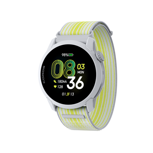 Coros Pace 4 - White - Nylon Band - Frontrunner Colombo