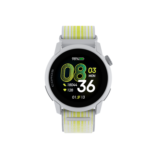 Coros Pace 4 - White - Nylon Band - Frontrunner Colombo