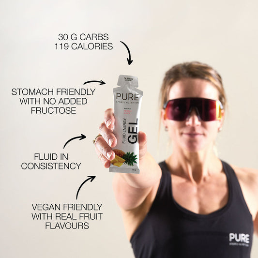 PURE Fluid Energy Gel - Lemon Lime - 8 Pack - Frontrunner Colombo
