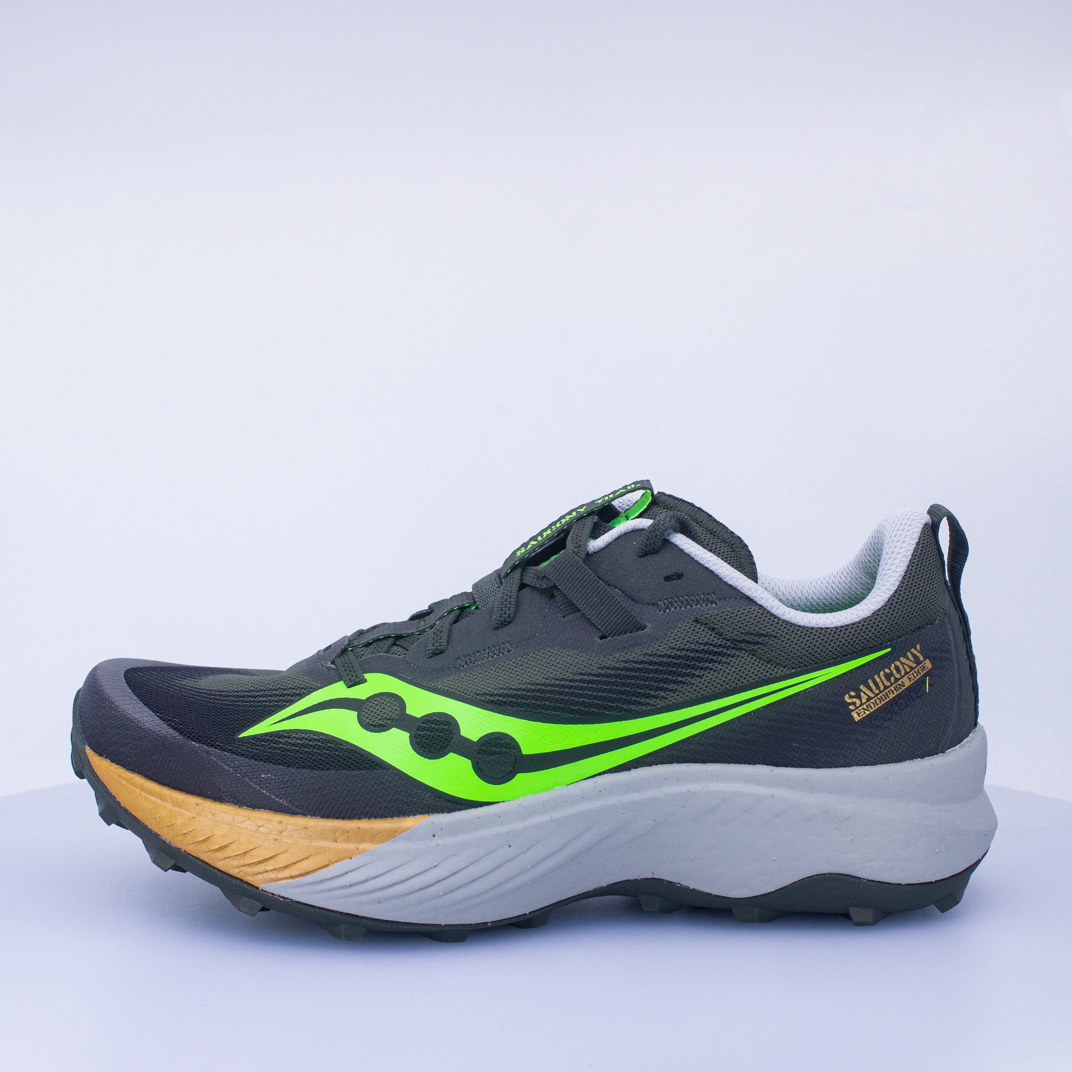 Saucony Endorphin Edge (D Standard) Mens Umbra/Slime - Frontrunner Colombo