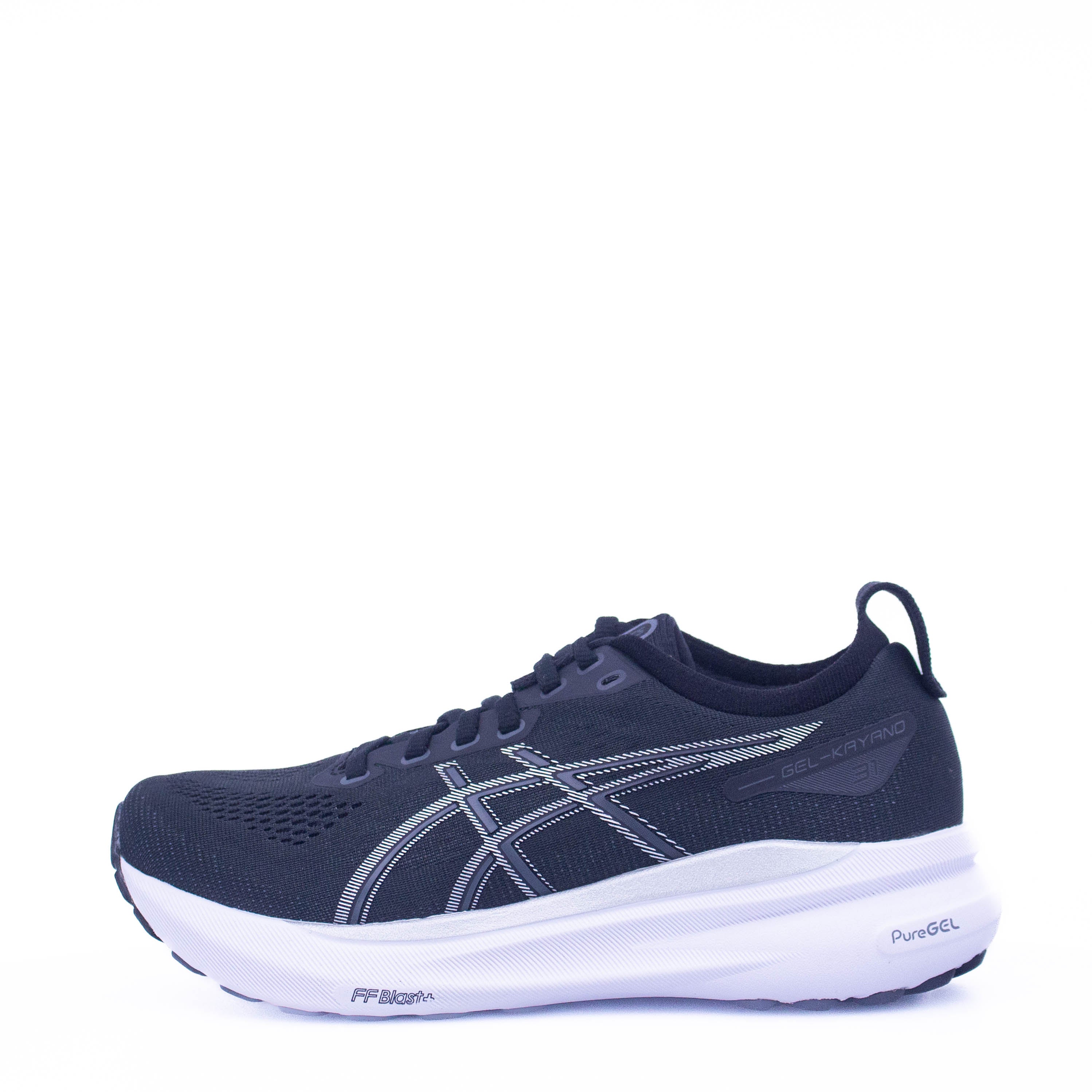 Asics Gel-Kayano 31 (2A Narrow) Womens Black/Pure Silver - Frontrunner Colombo