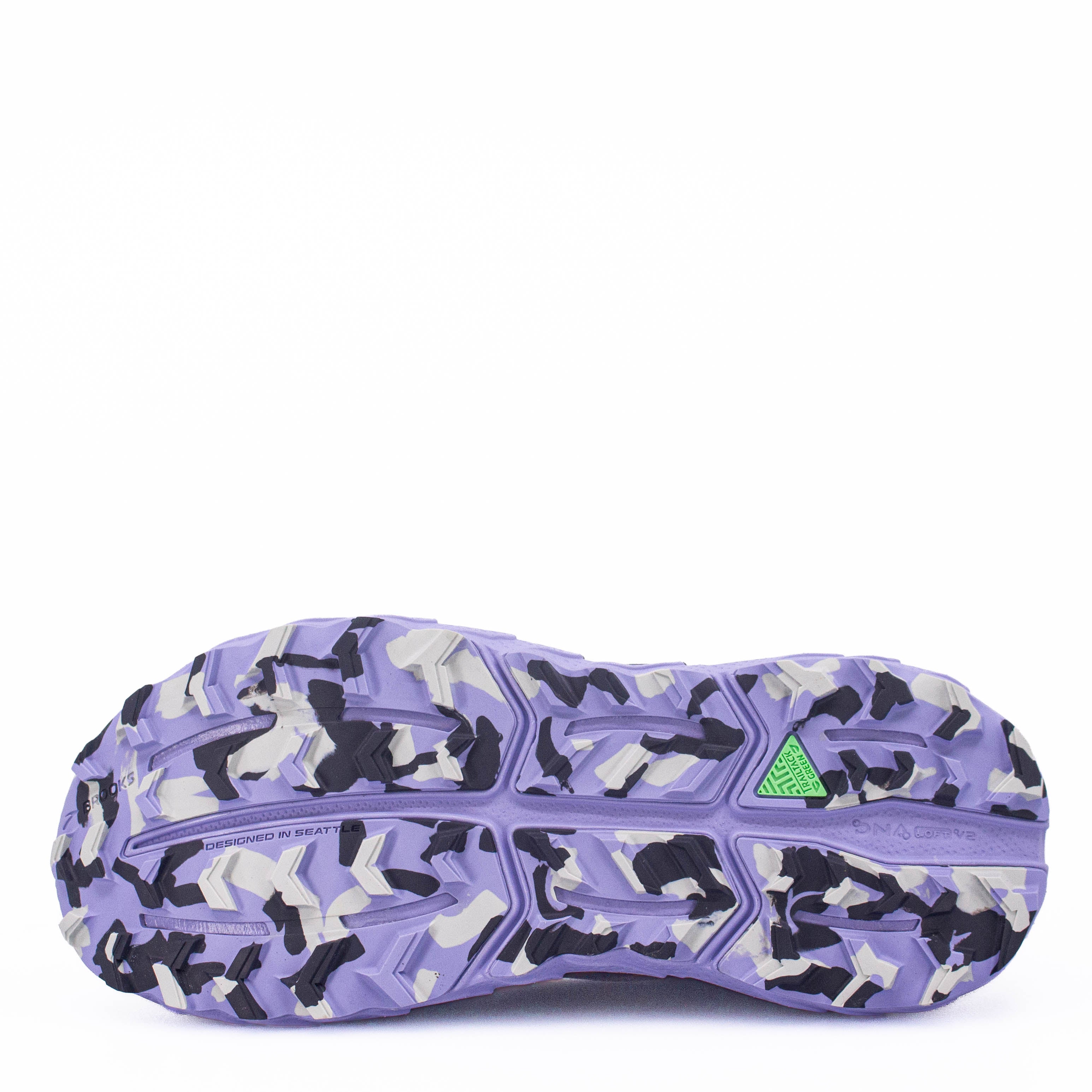 Brooks Cascadia 18 (D Wide) Womens Ebony/Sweet Lavender/Copper - Frontrunner Colombo