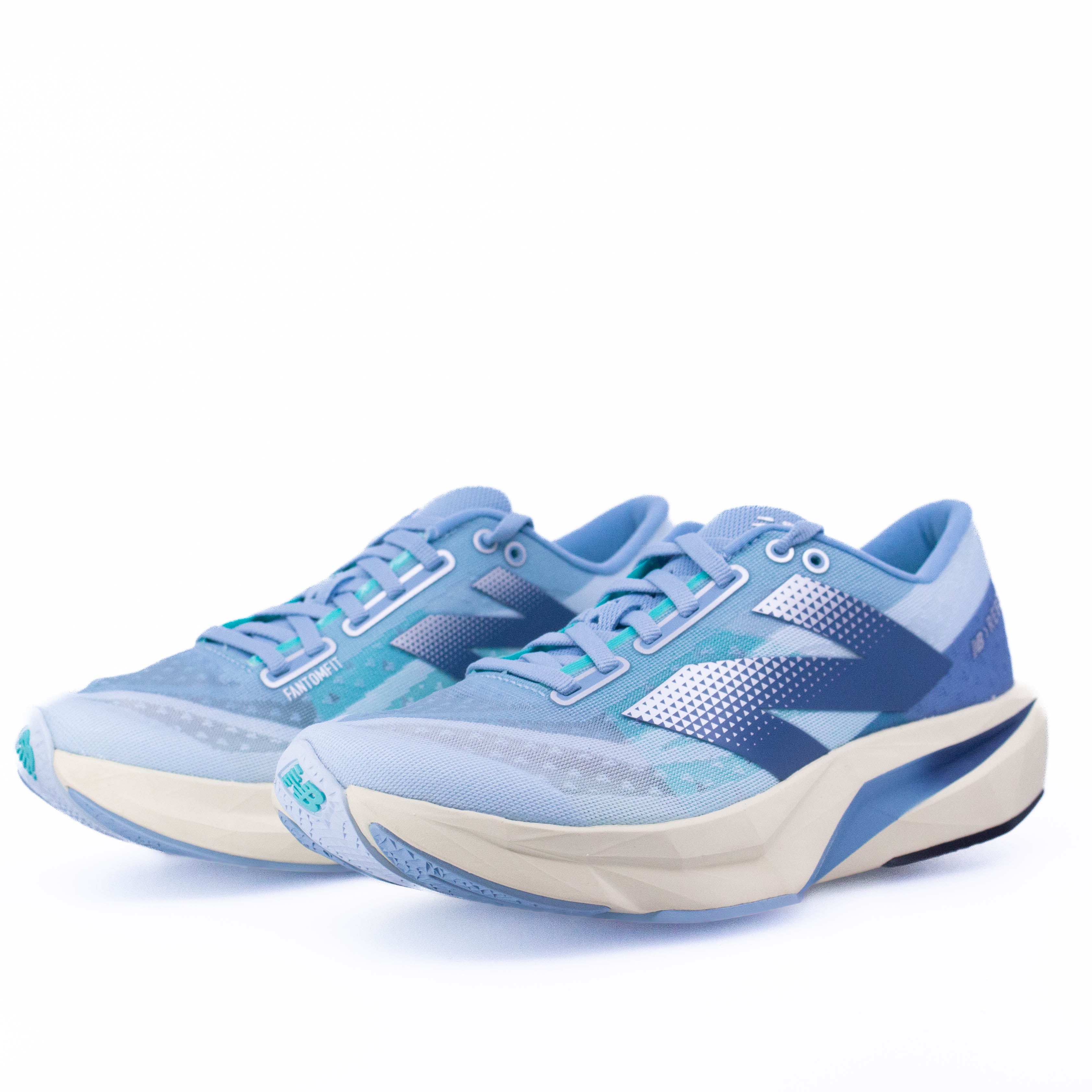 New Balance Fuelcell Rebelv4 (B Standard) Womens Quarry Blue - Frontrunner Colombo