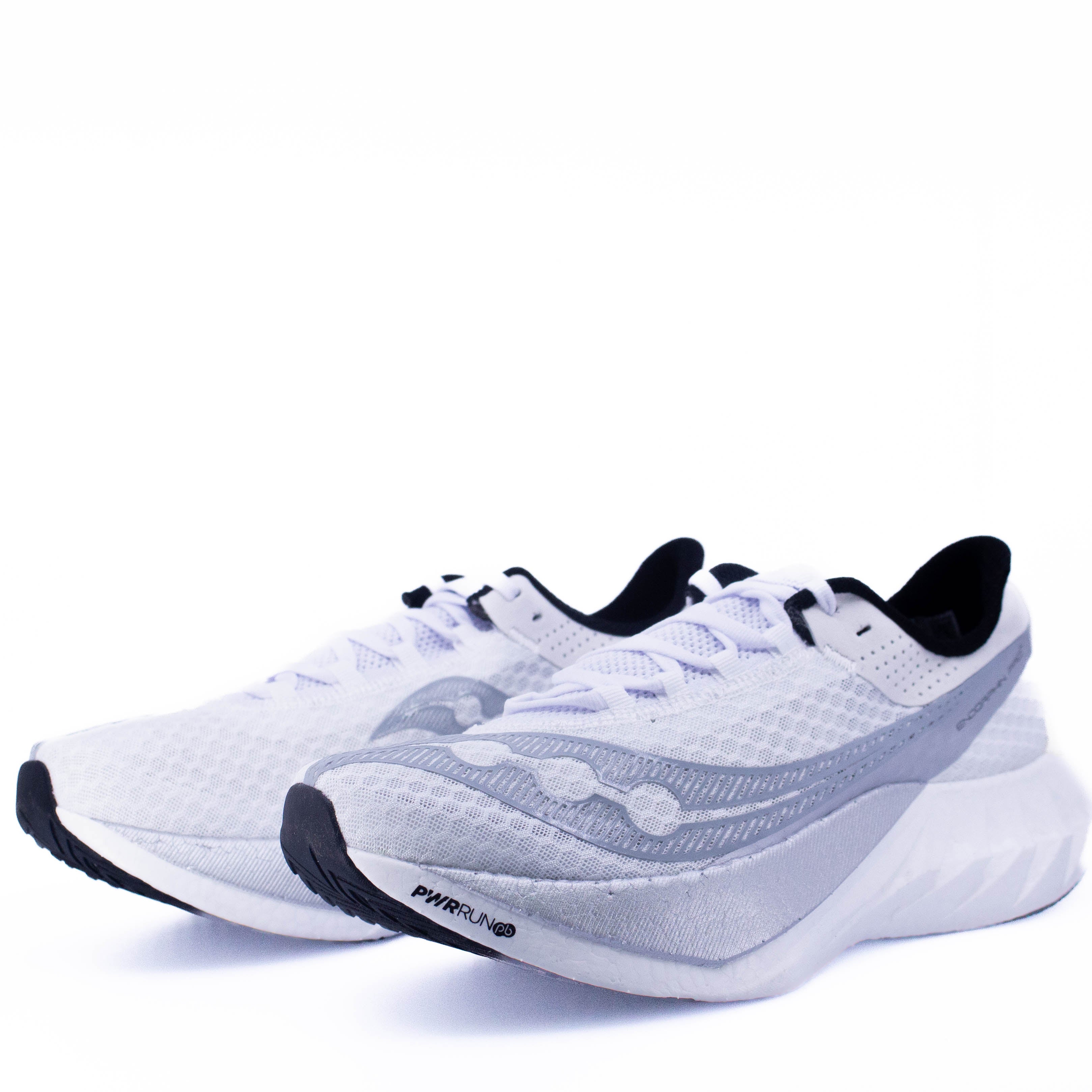 Saucony Endorphin Pro 4 (D Standard) Mens White/Silver - Frontrunner Colombo