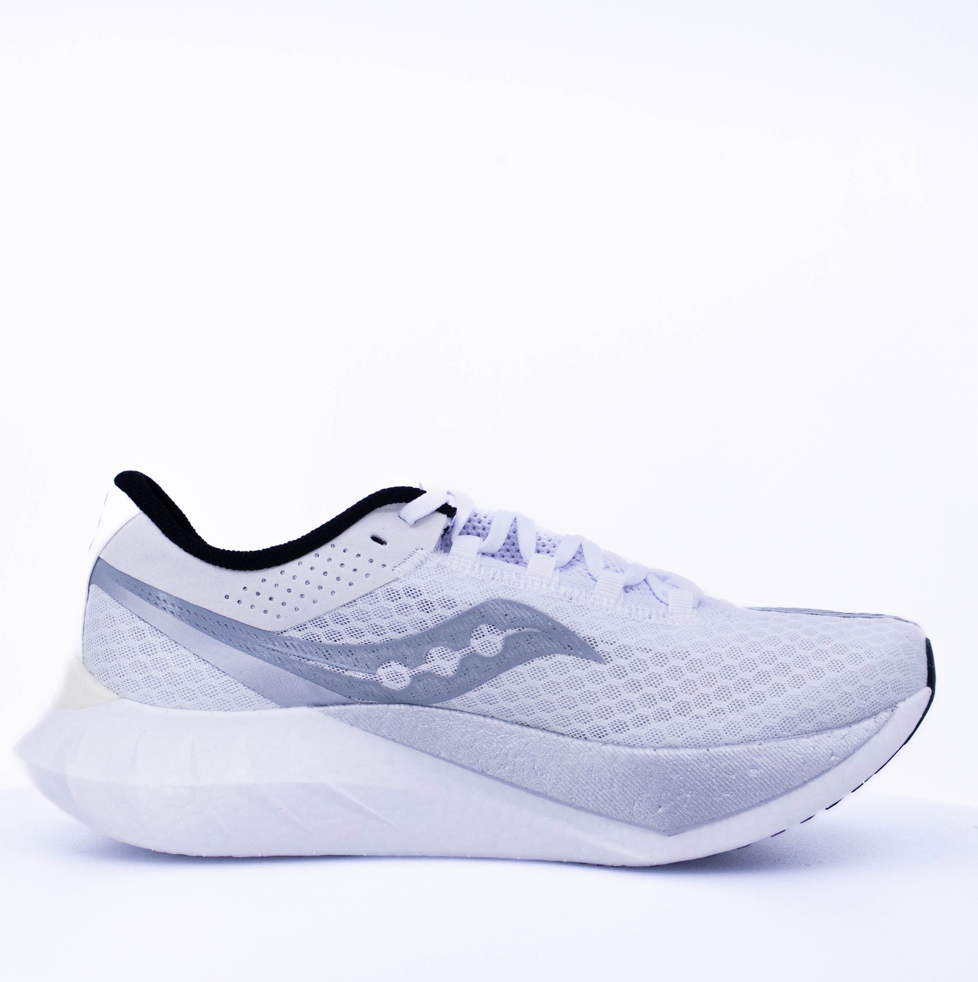 Saucony Endorphin Pro 4 (D Standard) Mens White/Silver - Frontrunner Colombo