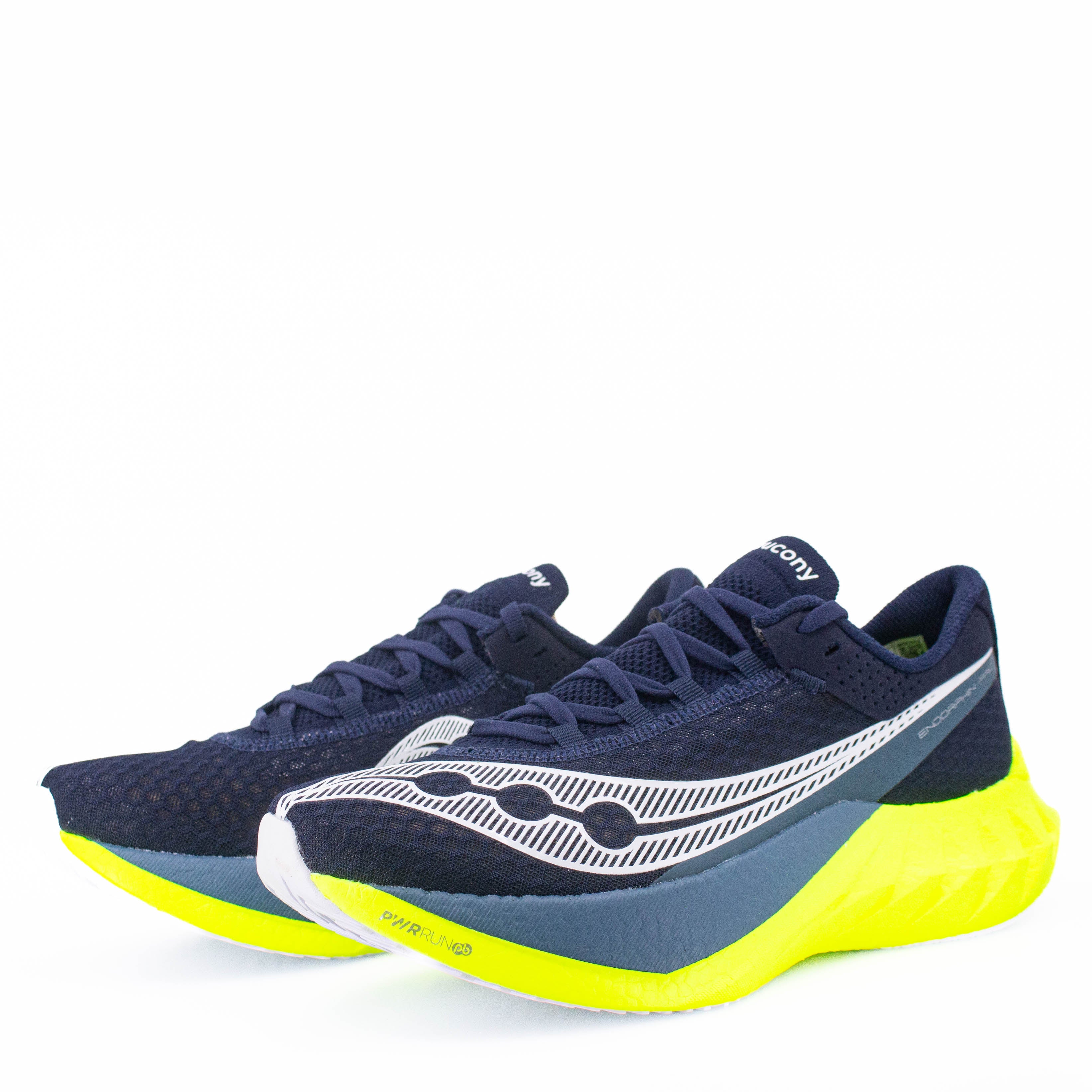 Saucony Endorphin Pro 4 (D Standard) Mens Navy/Citron - Frontrunner Colombo