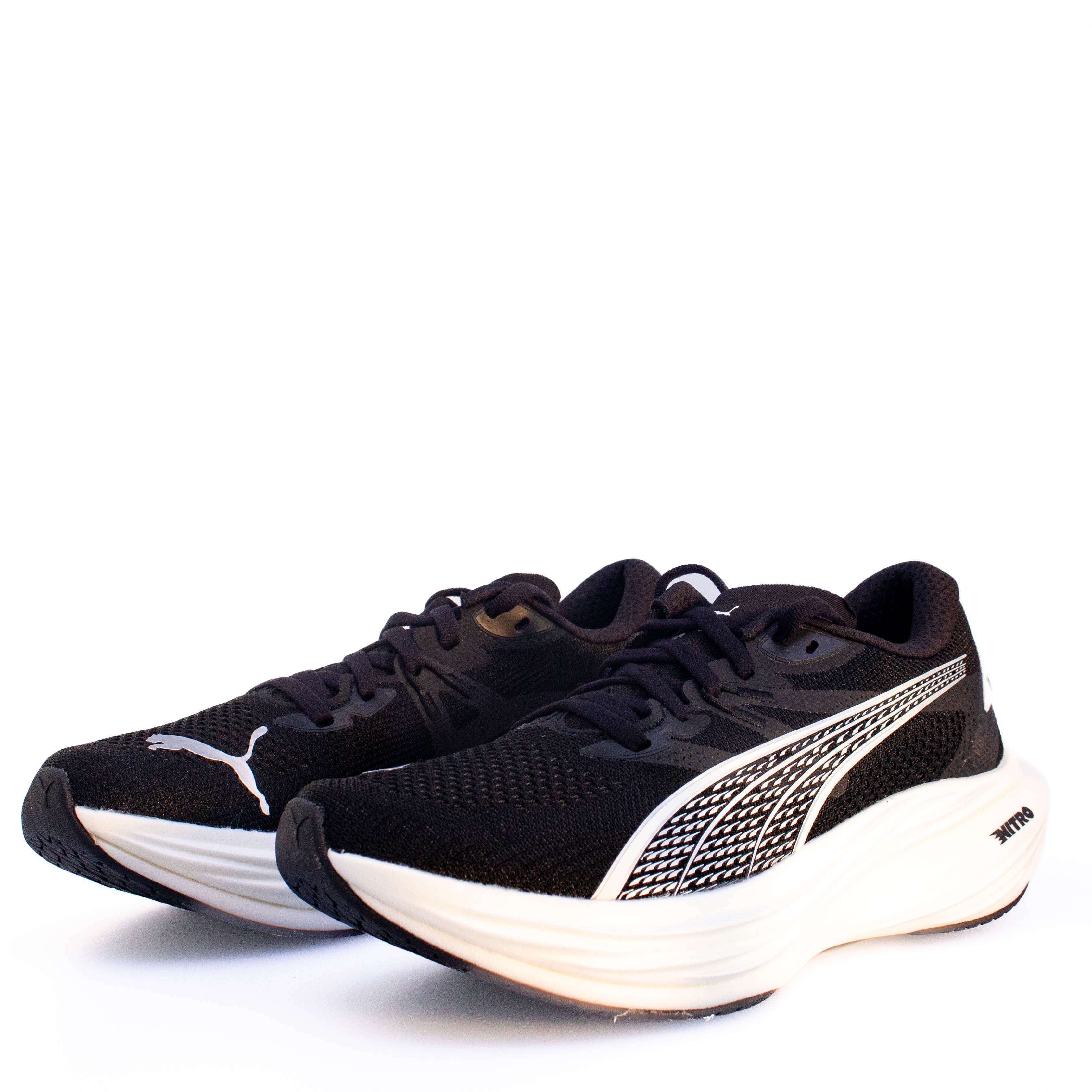 Puma Deviate Nitro 3 (B Standard) Womens Black/White - Frontrunner Colombo