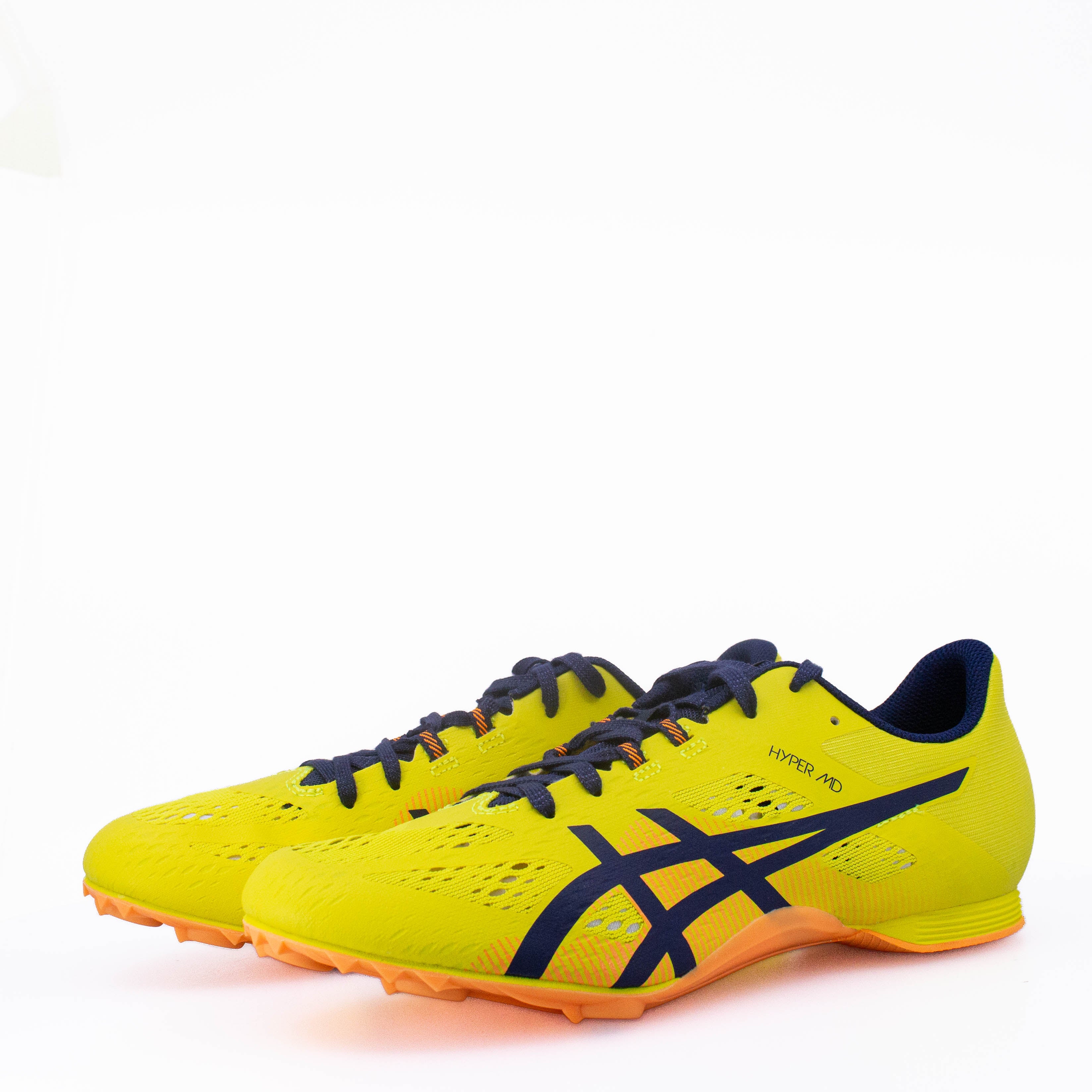 Asics Hyper MD 8 (D Standard) Unisex  Bright Yellow/Blue Expanse - Frontrunner Colombo