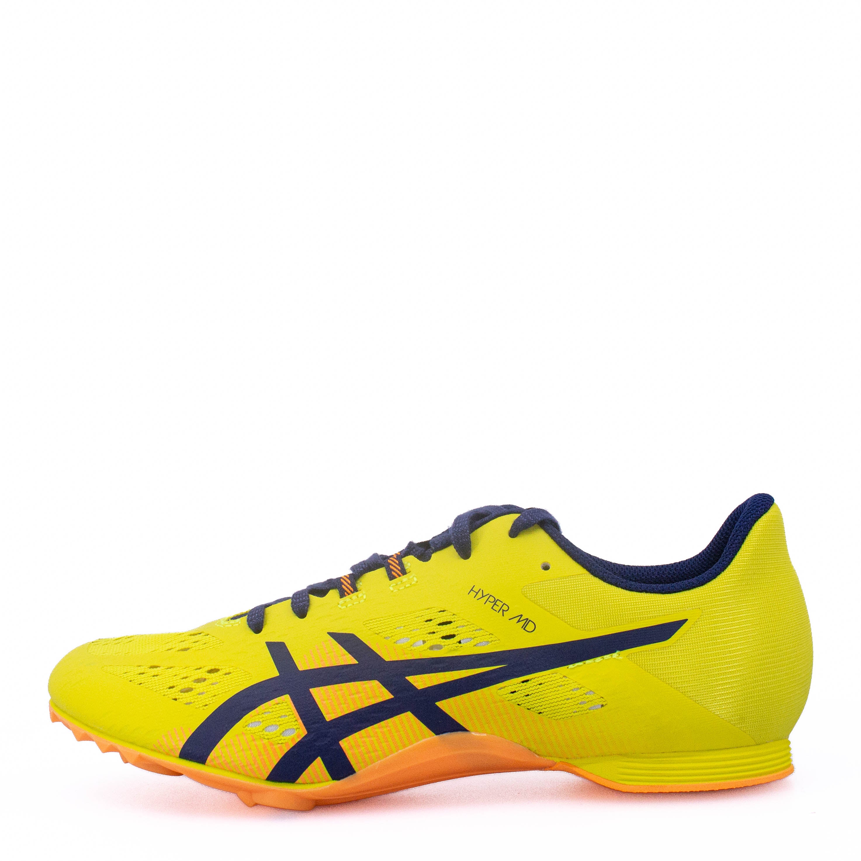 Asics Hyper MD 8 (D Standard) Unisex  Bright Yellow/Blue Expanse - Frontrunner Colombo