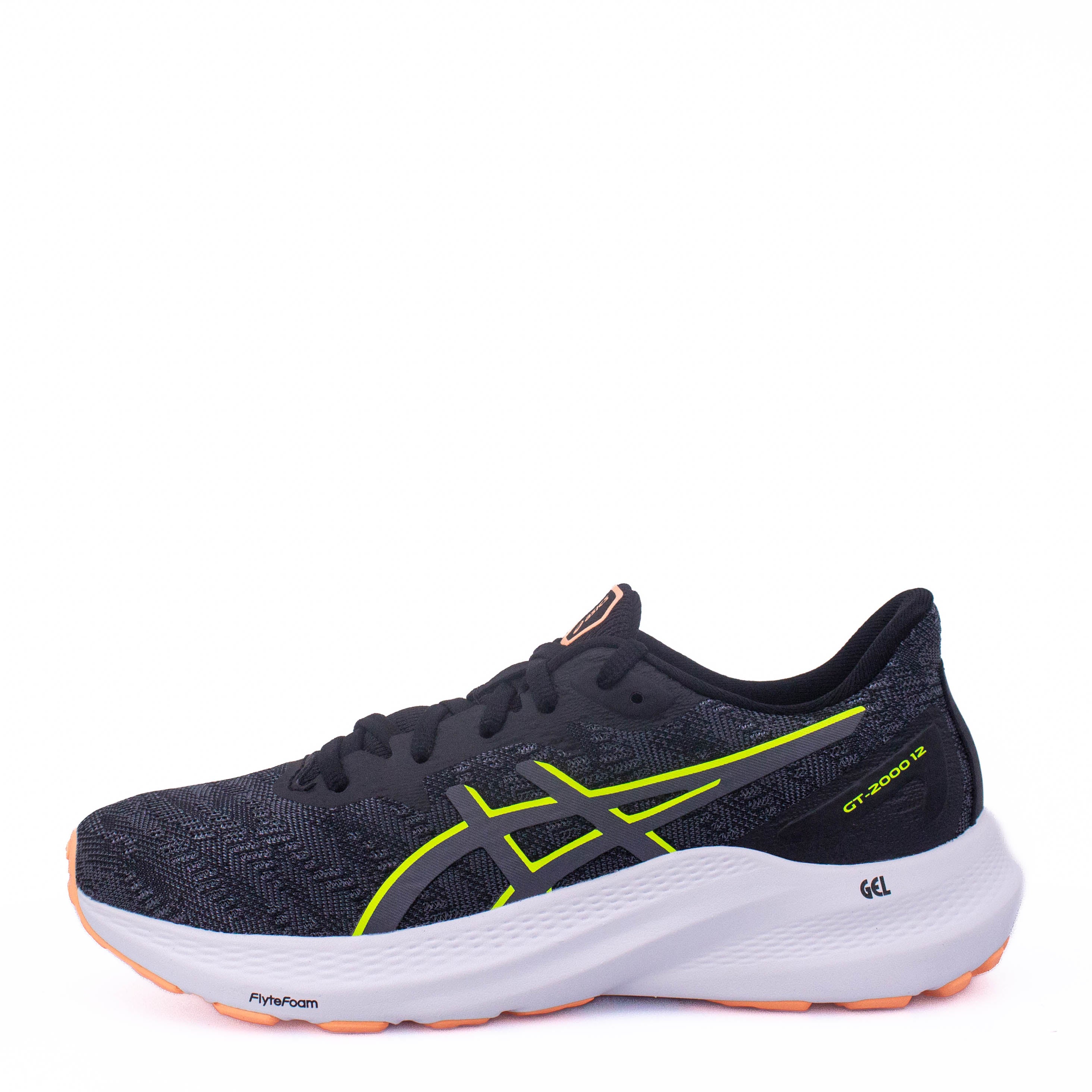 Asics GT-2000 12 GS (Kids) Black/Safety Yellow - Frontrunner Colombo