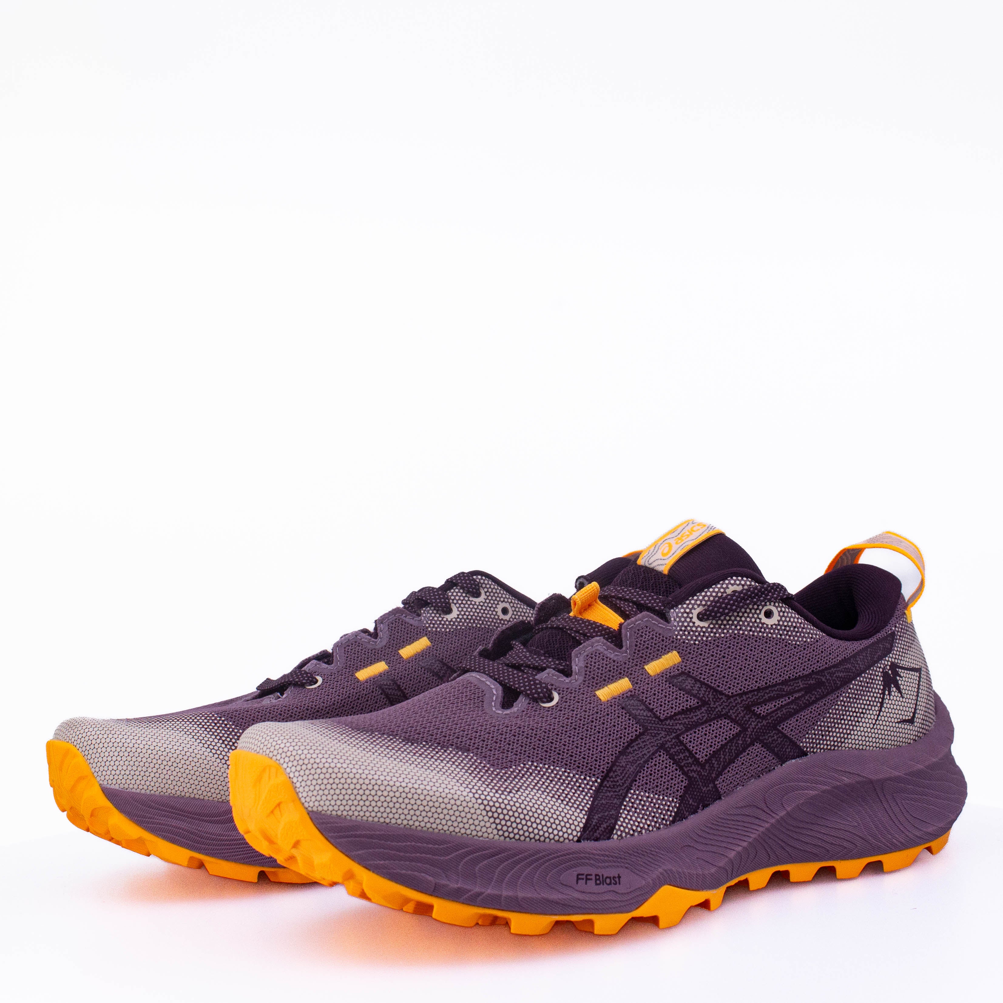 Asics Trabuco 12 (B Standard) Womens Dusty Mauve/Dark Aubergine - Frontrunner Colombo