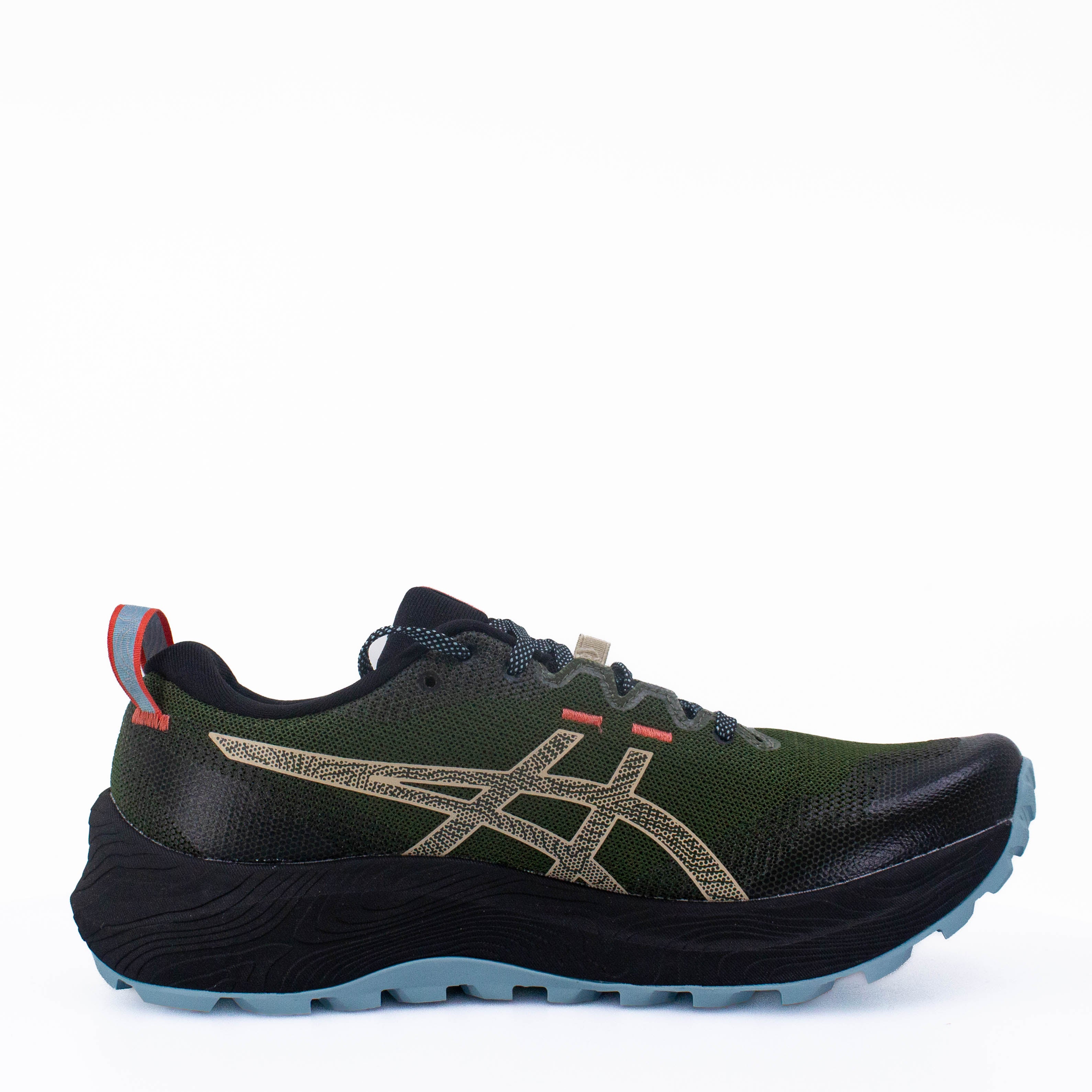 Asics Trabuco 12 (D Standard) Mens Smog Green/Feather Grey - Frontrunner Colombo