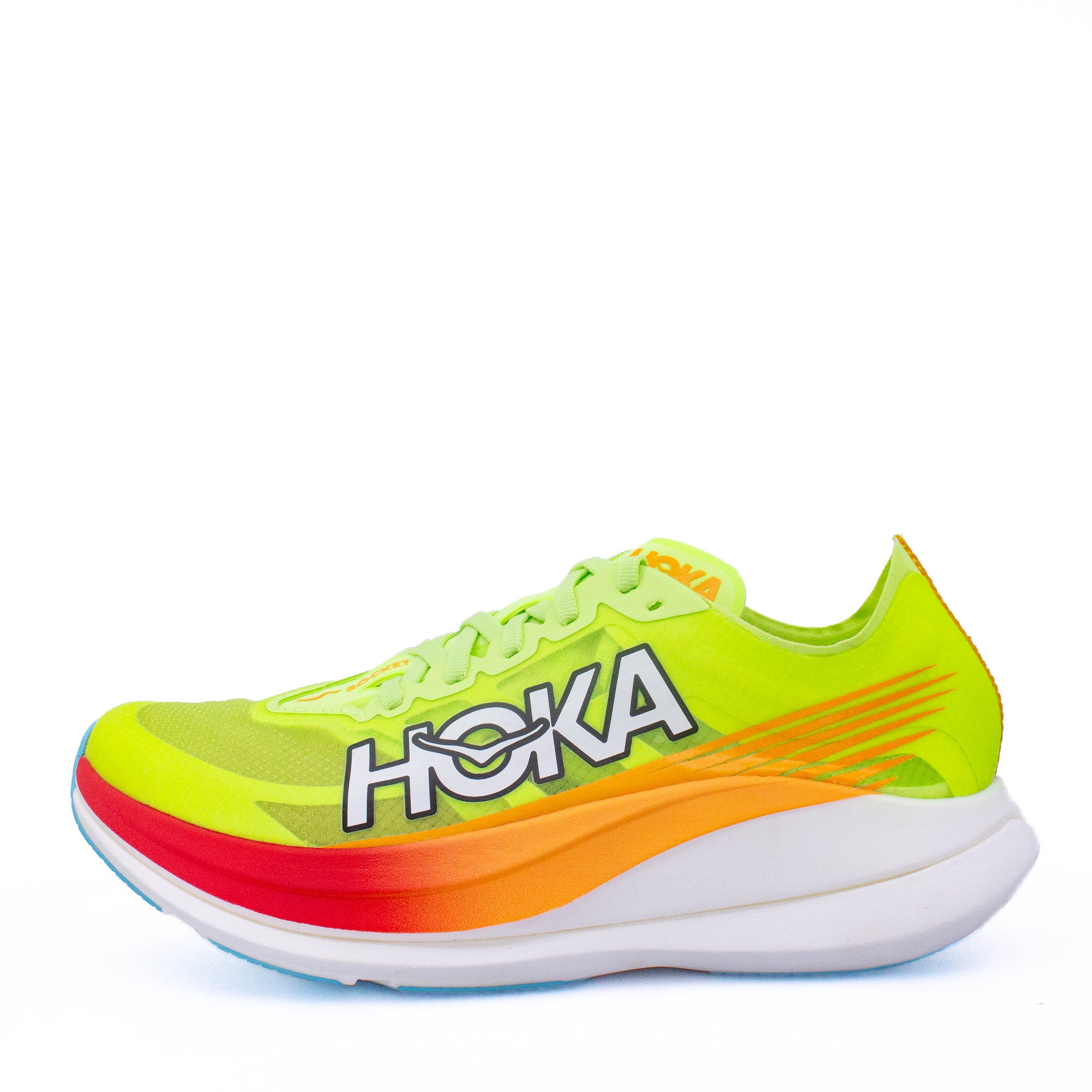 Hoka Rocket X2 (D Standard) Unisex Lettuce/Solar Flare - Frontrunner Colombo