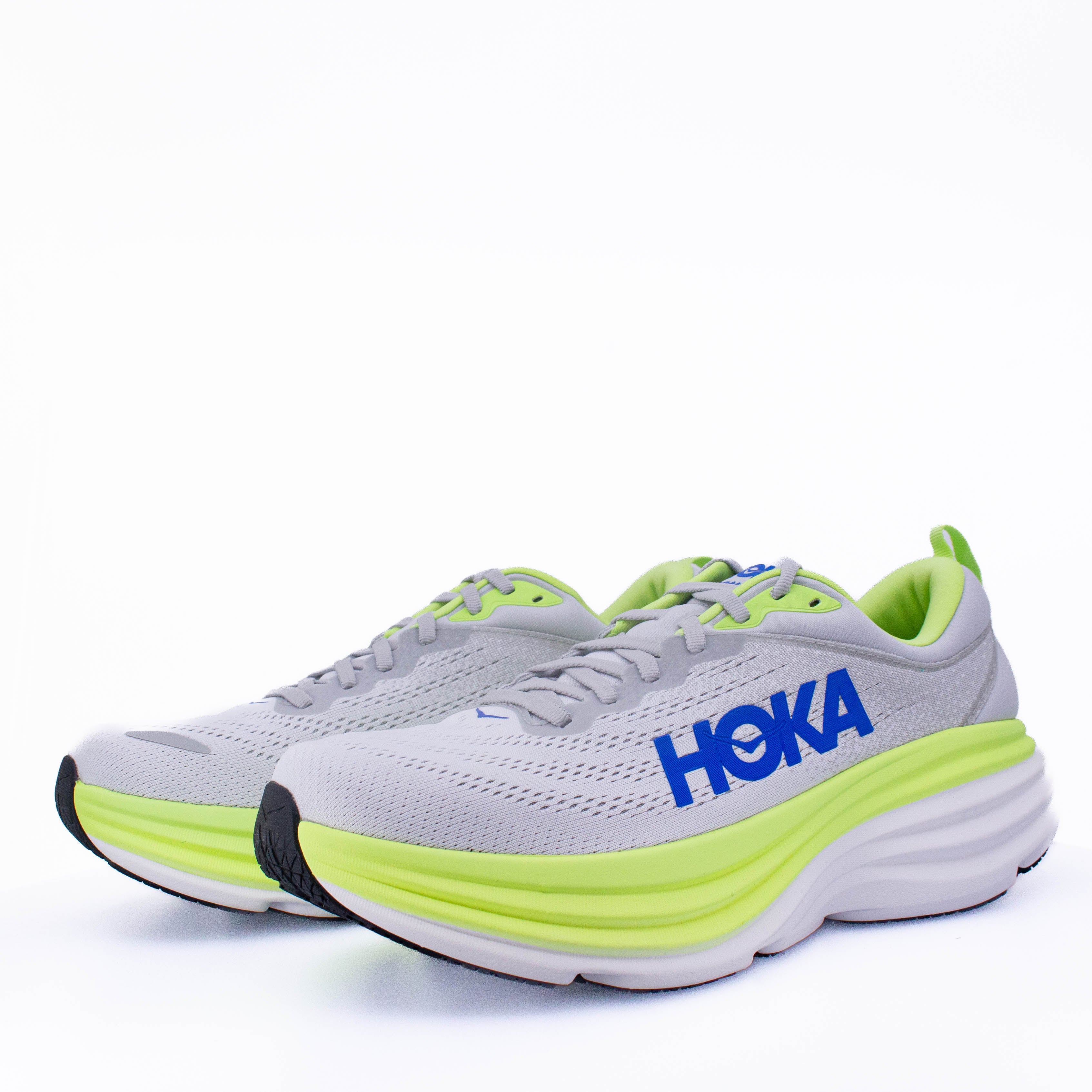 Hoka Bondi 8 (D Standard) Mens Stardust/Lettuce - Frontrunner Colombo