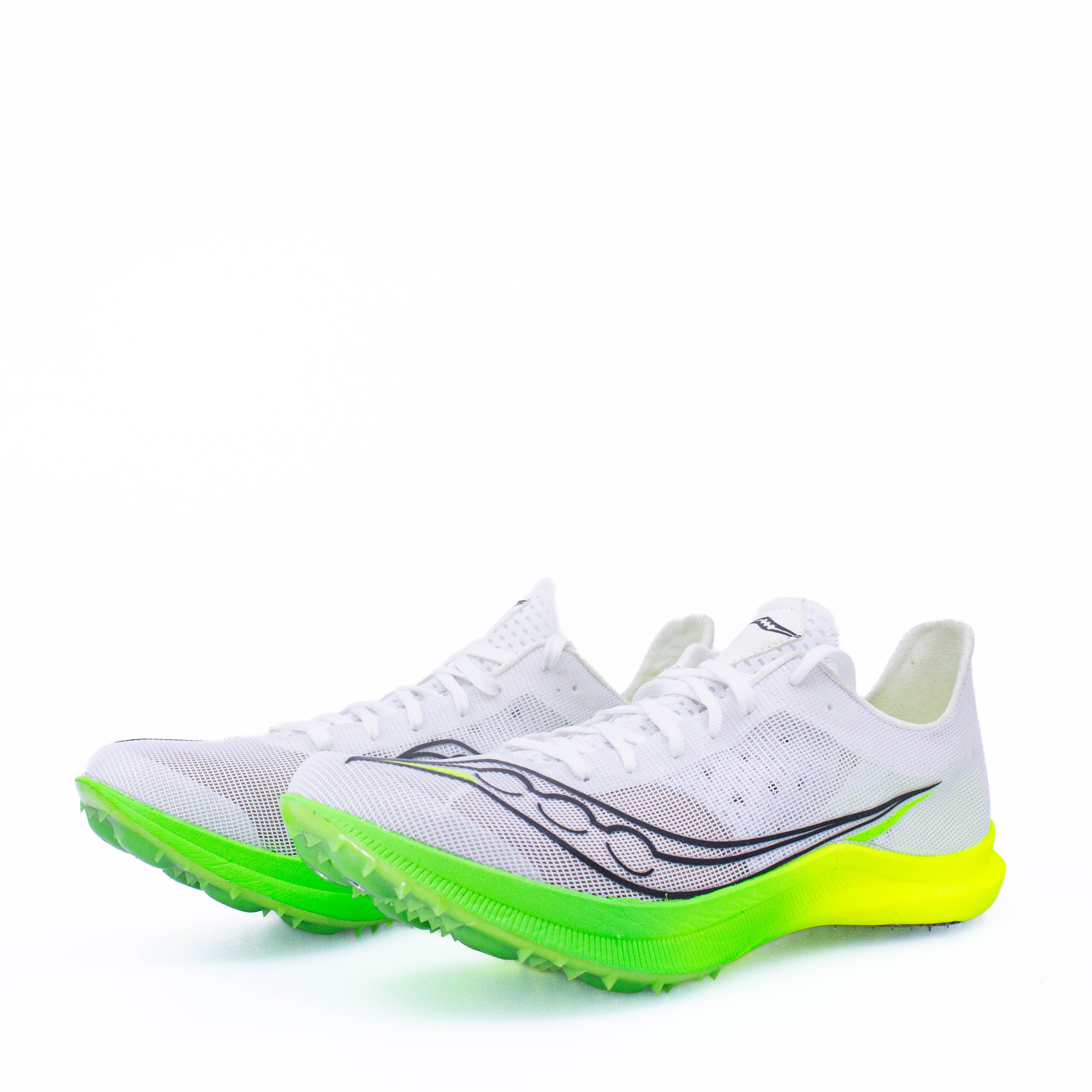 Saucony Endorphin Cheetah (B Standard) Womens White/Slime - Frontrunner Colombo