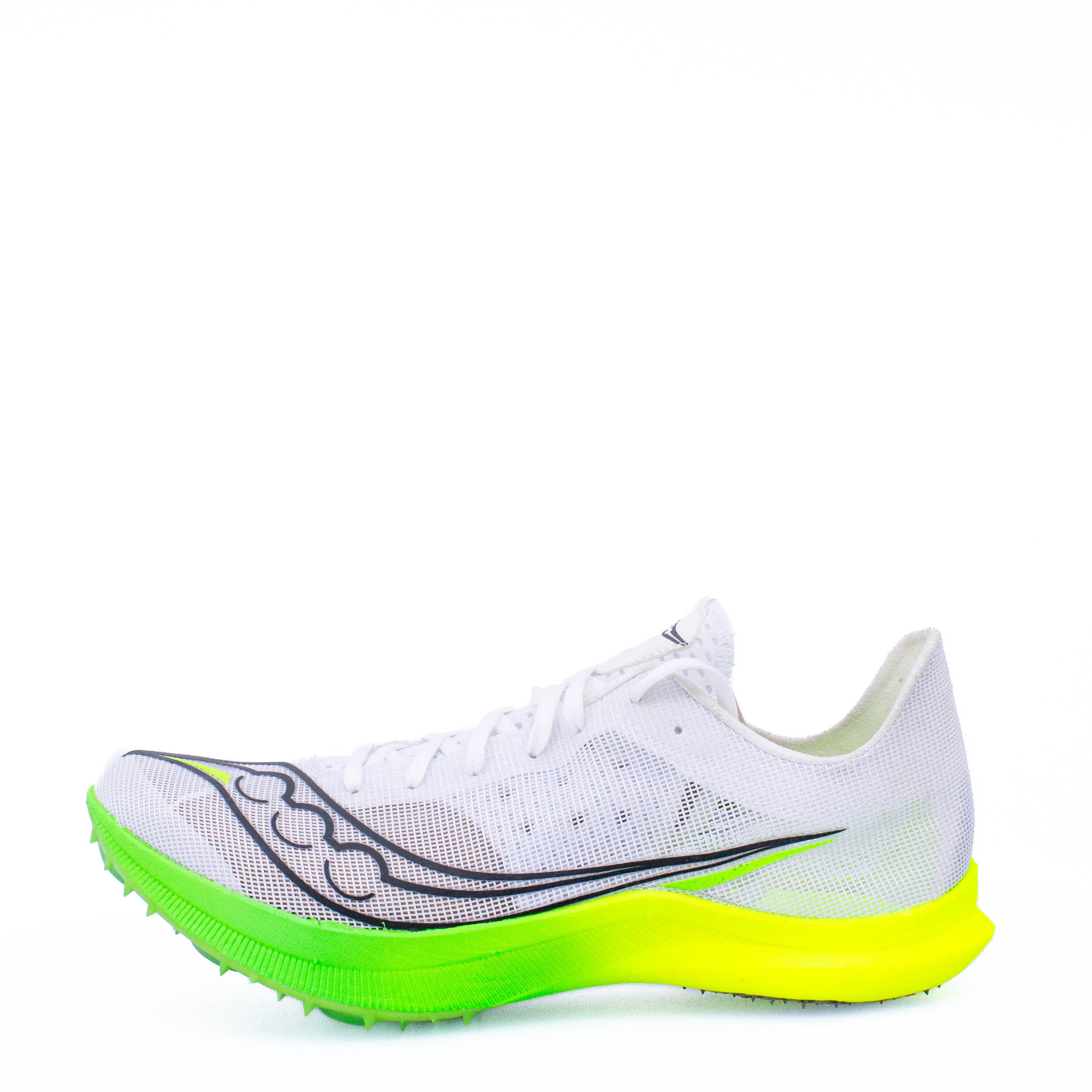 Saucony Endorphin Cheetah (B Standard) Womens White/Slime - Frontrunner Colombo
