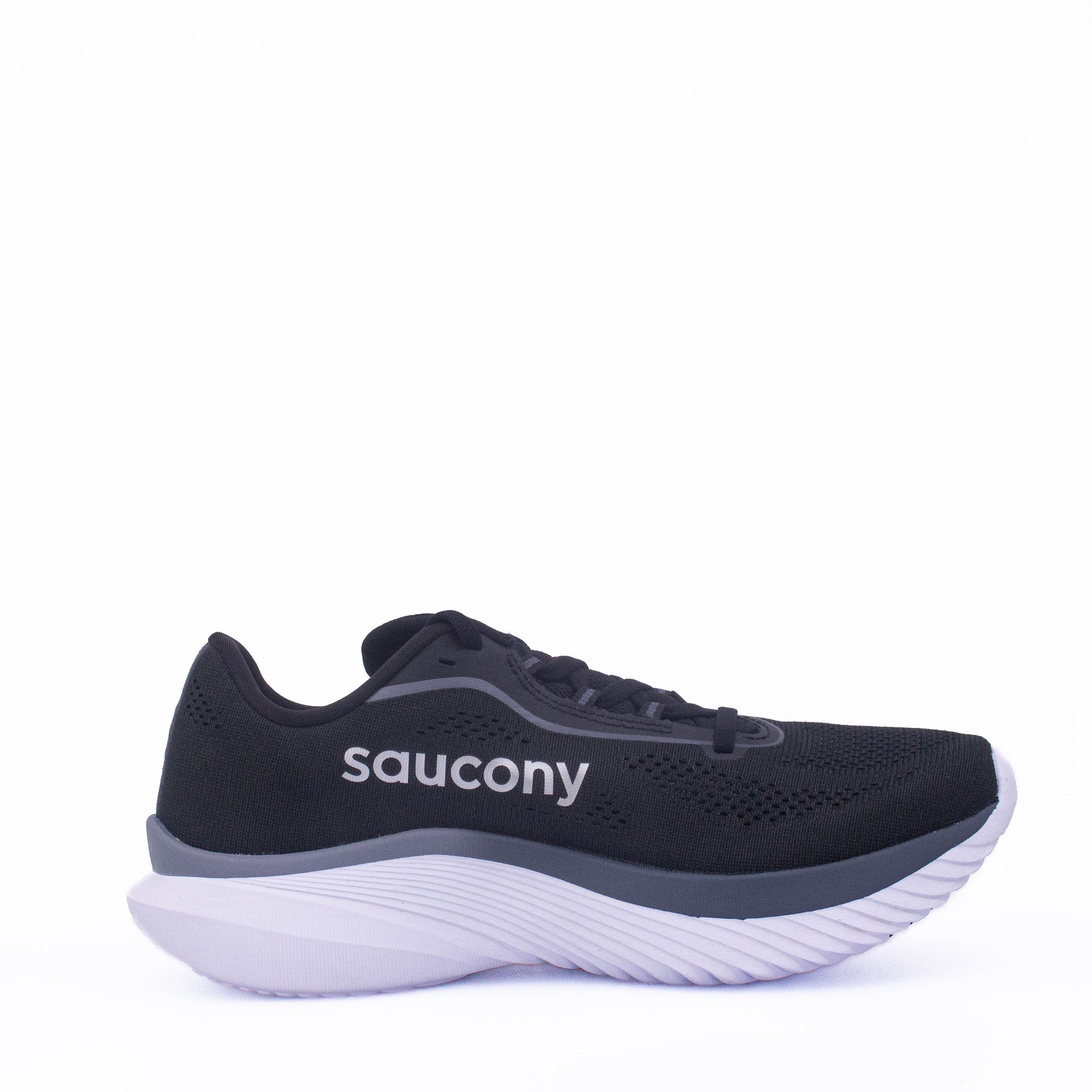 Saucony Kinvara 15 (B Standard) Womens Black/White - Frontrunner Colombo