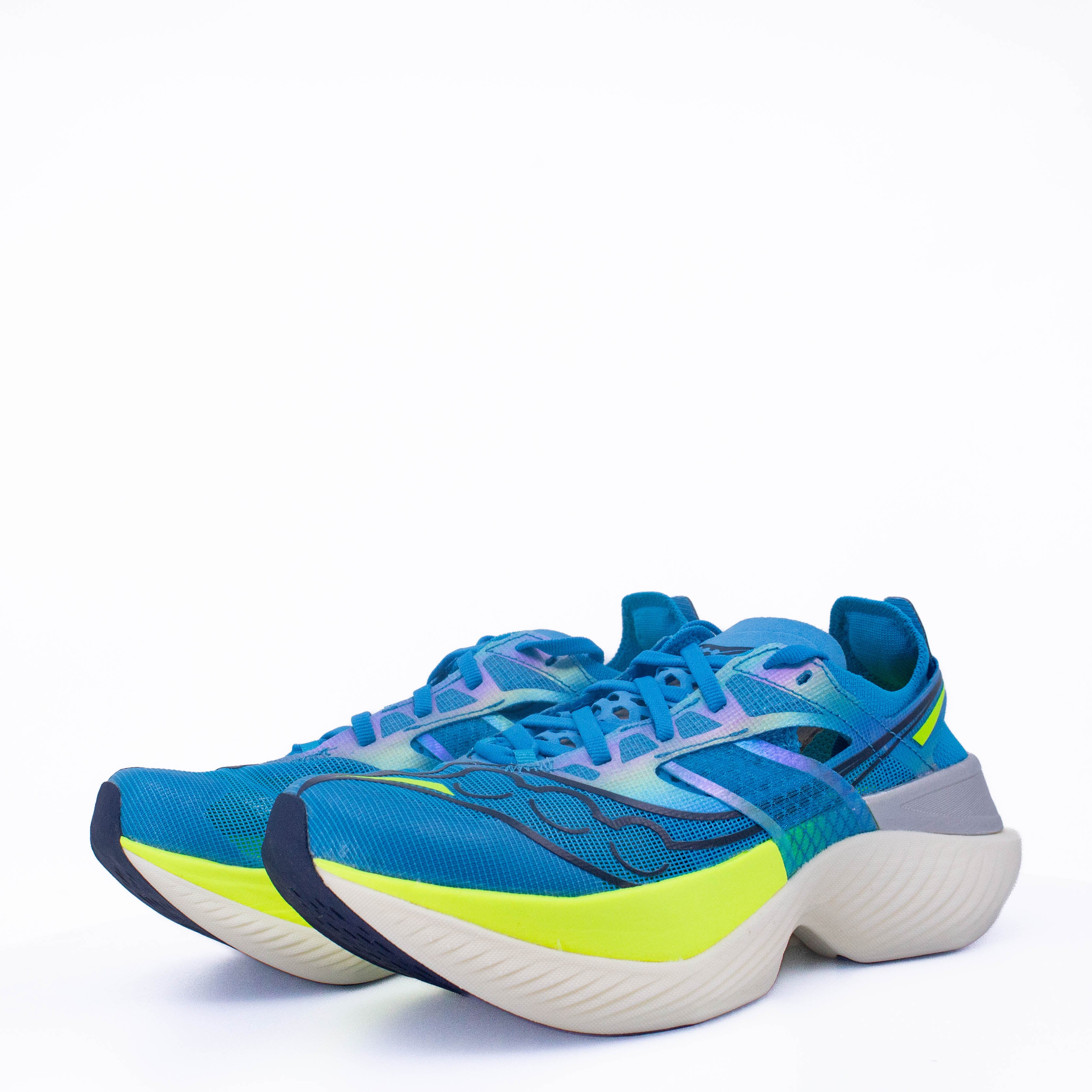 Saucony Endorphin Elite (B Standard) Womens Viziblue/Citron - Frontrunner Colombo