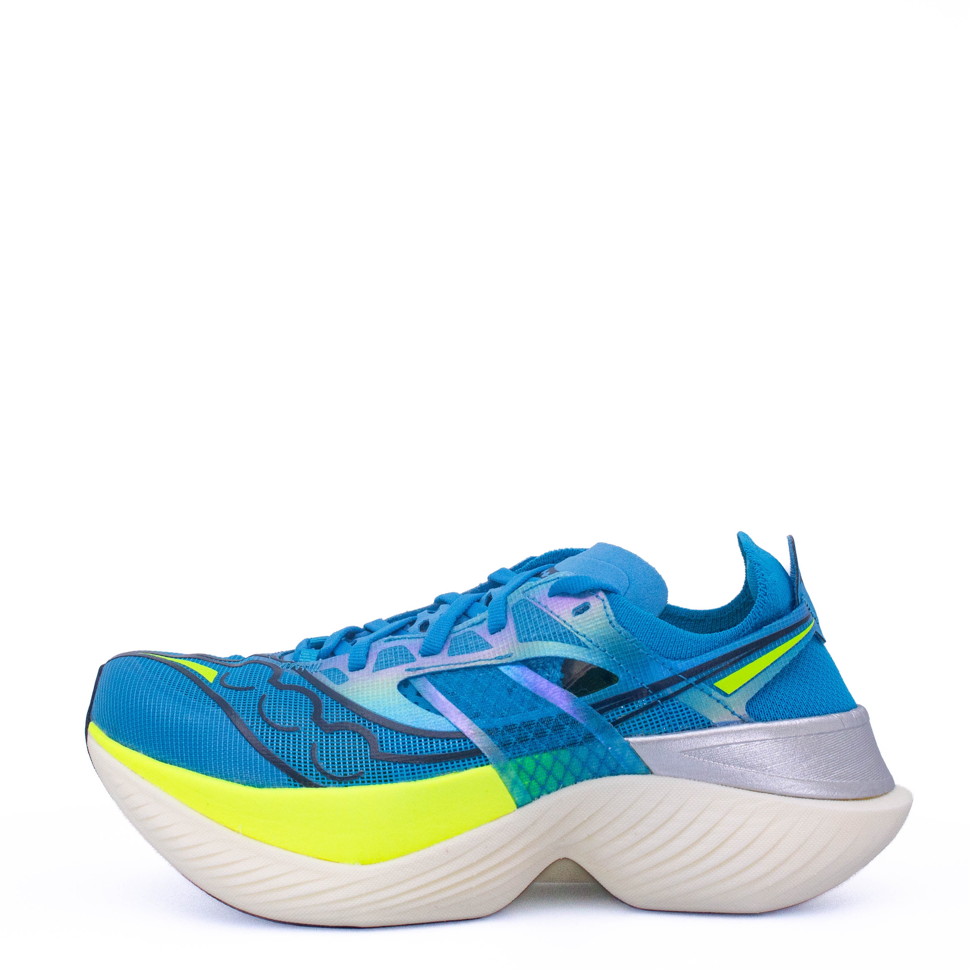 Saucony Endorphin Elite (B Standard) Womens Viziblue/Citron - Frontrunner Colombo