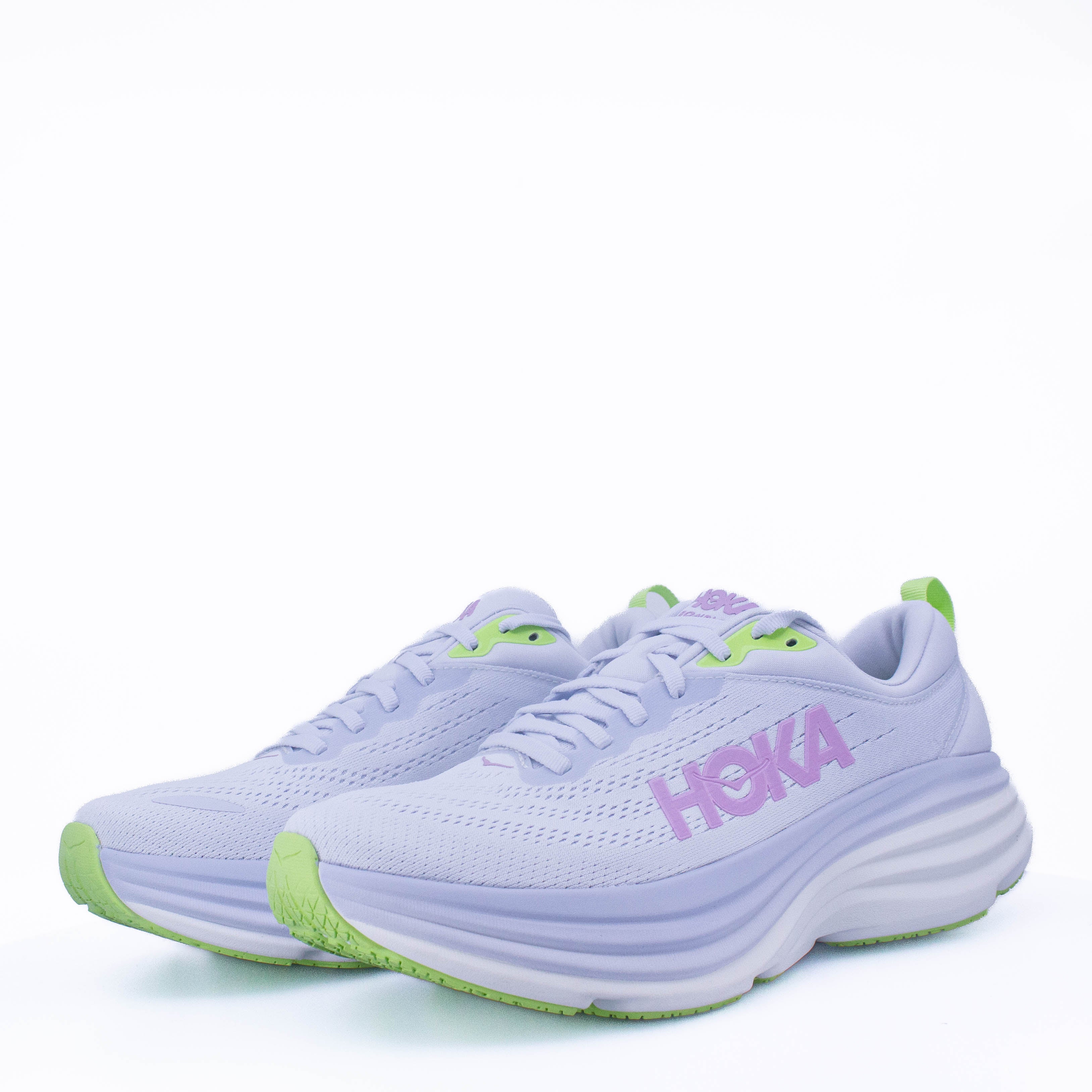 Hoka Bondi 8 (B Standard) Womens Sea Ice/Pink Twilight - Frontrunner Colombo