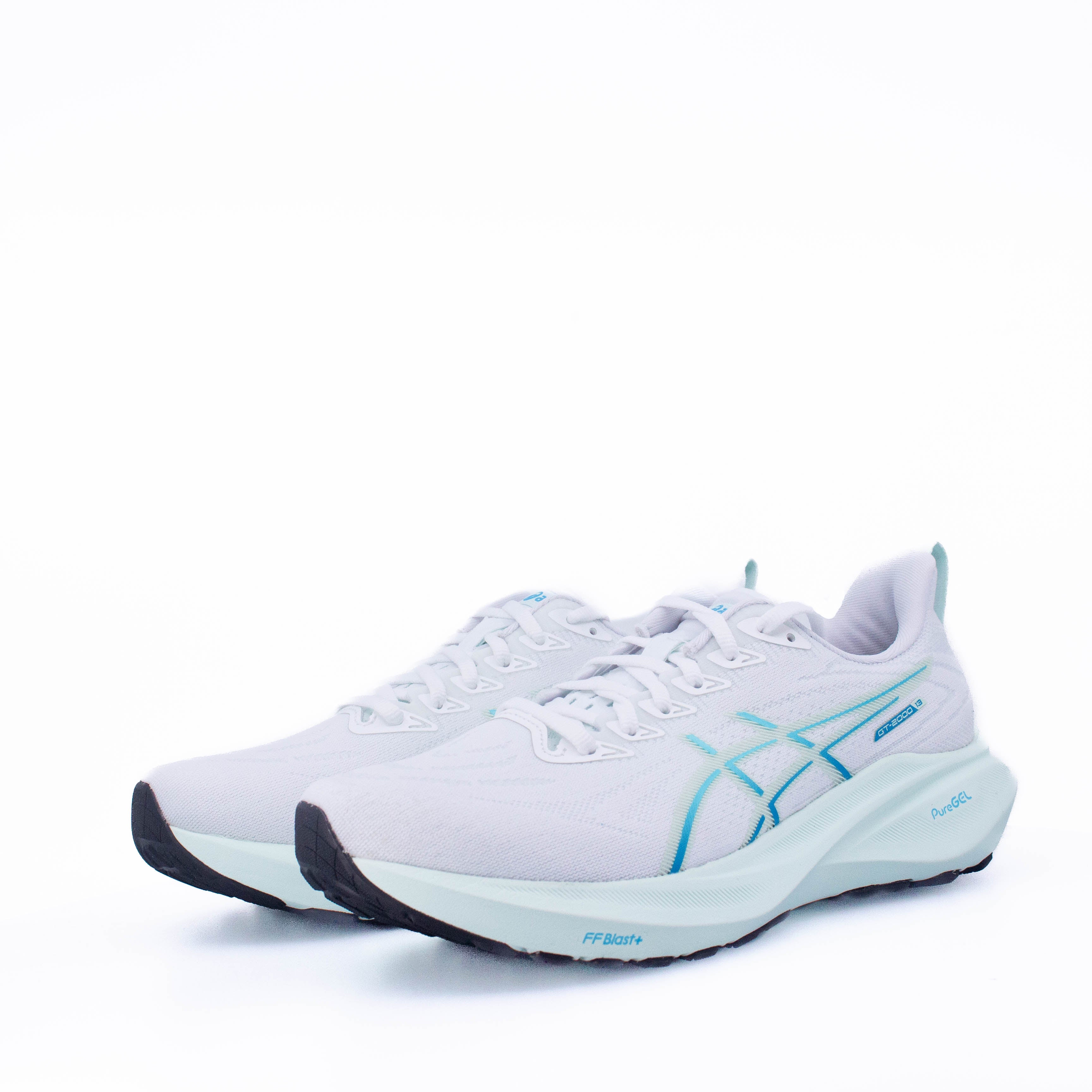 Asics GT-2000 13 (B Standard) Womens White/Soothing Sea - Frontrunner Colombo