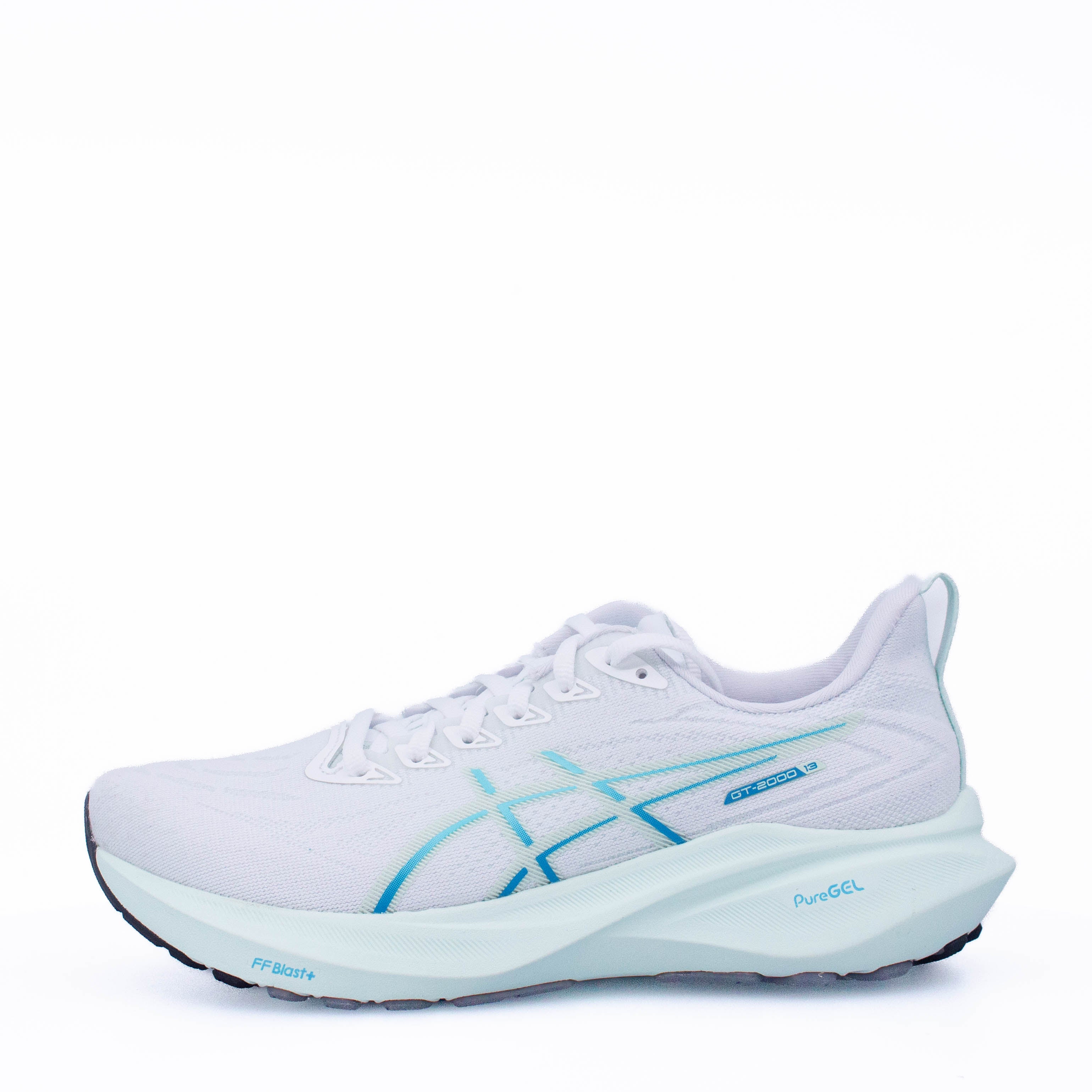 Asics GT-2000 13 (B Standard) Womens White/Soothing Sea - Frontrunner Colombo