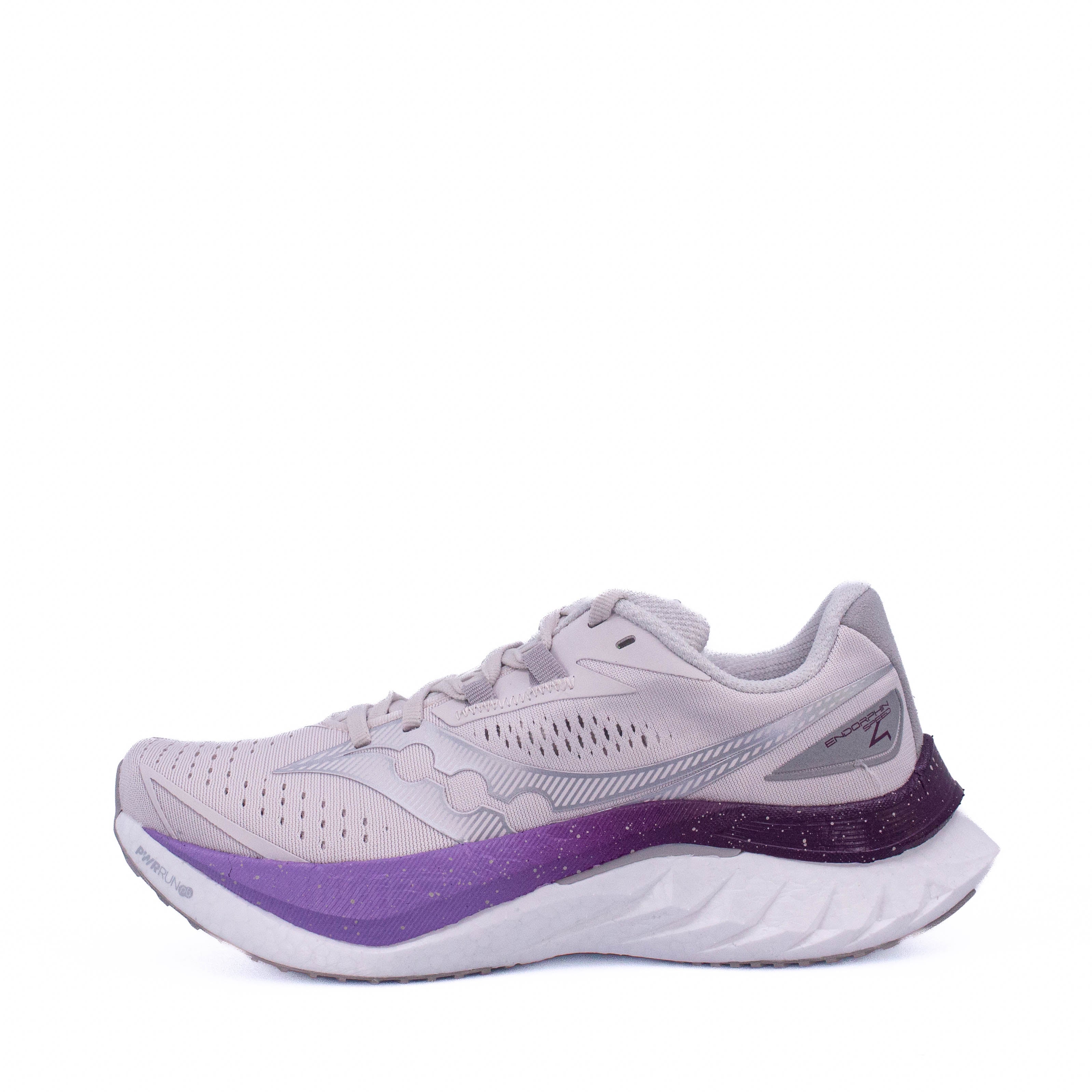 Saucony Endorphin Speed 4 (B standard) Womens Moon/Plum - Frontrunner Colombo