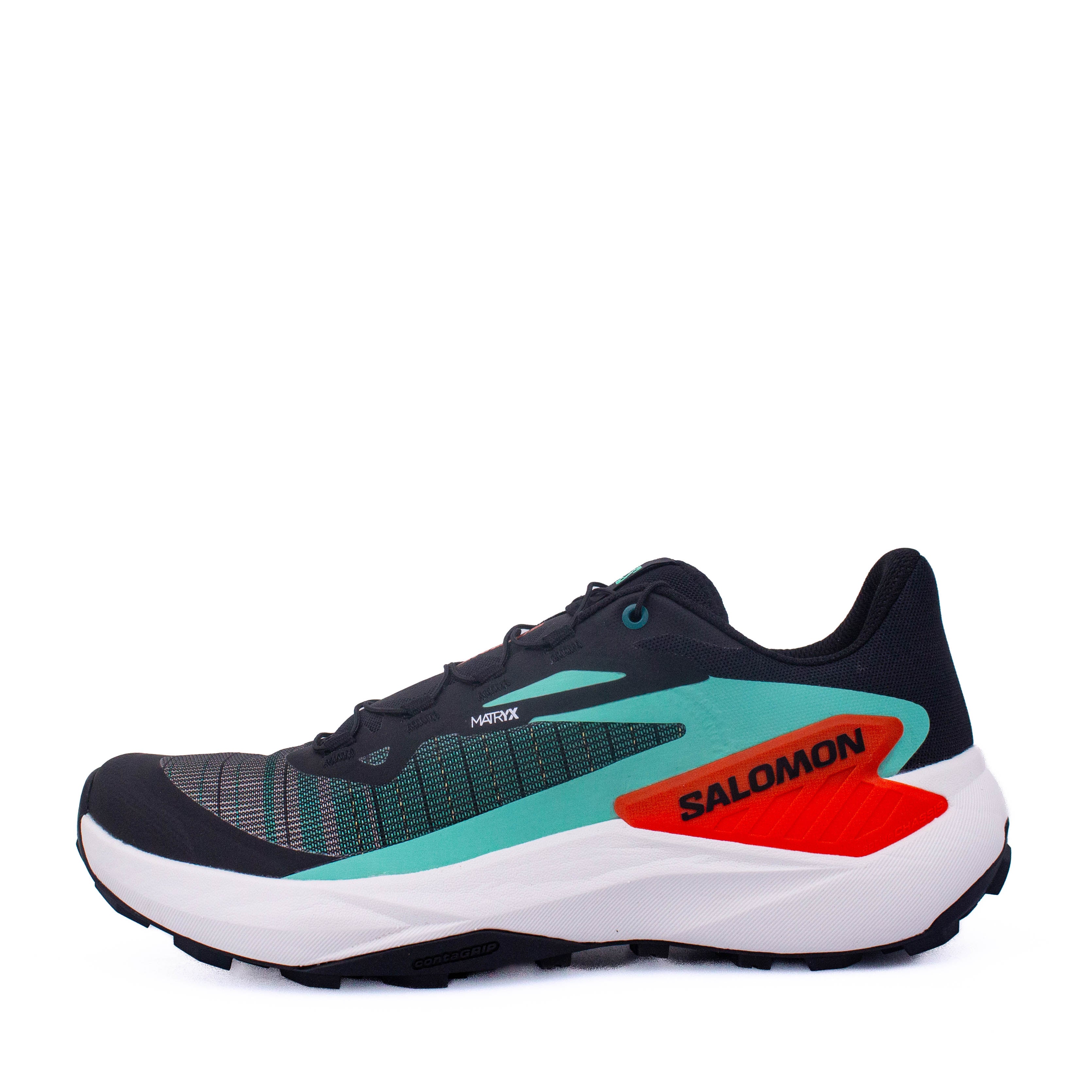 Salomon Genesis (D Standard) Mens Black/Green/Cherry Tomato - Frontrunner Colombo