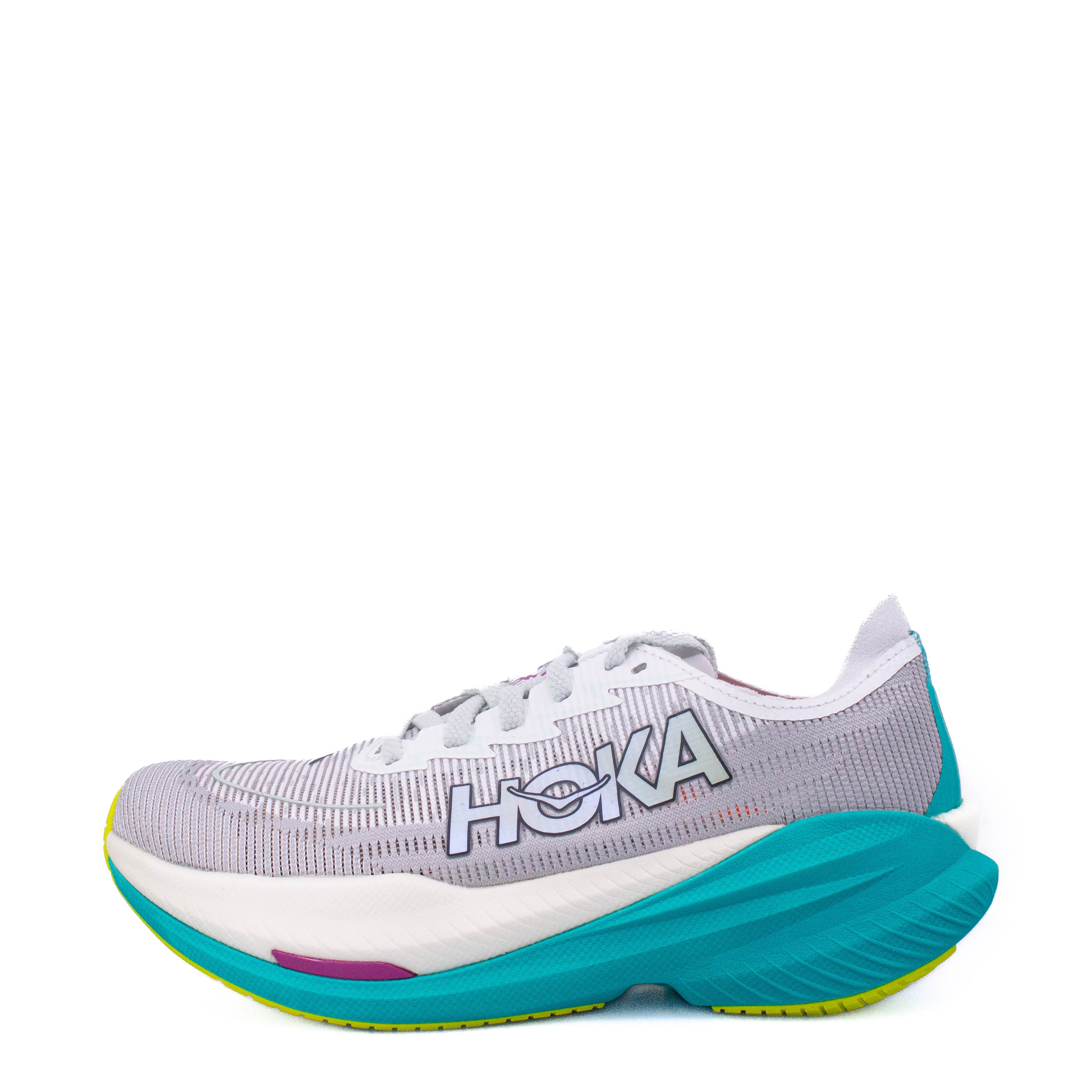 Hoka Mach X 2 (B Standard) Womens Frost/Electric Aqua - Frontrunner Colombo