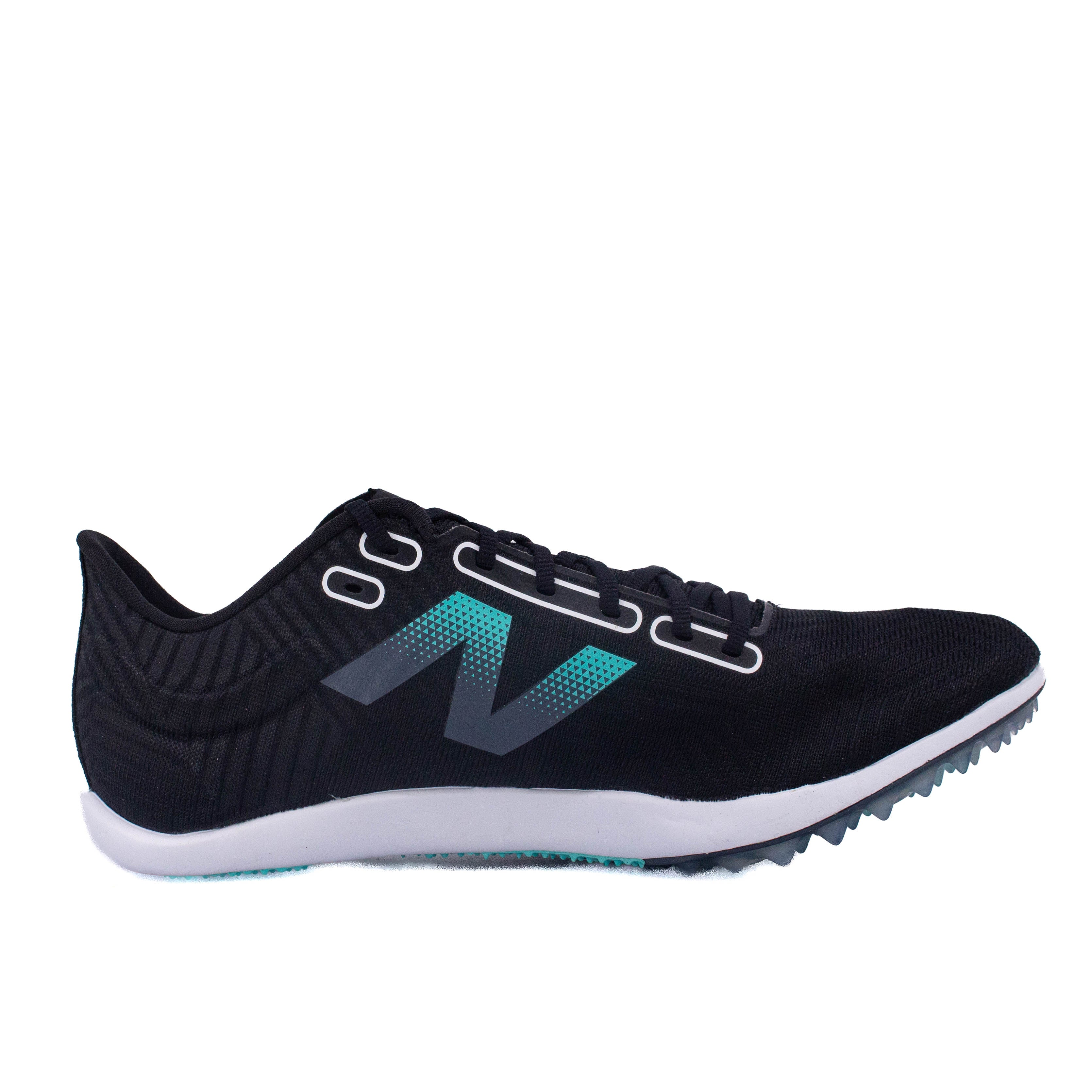 New Balance FuelCell MD500v9 (D Standard) Mens Black/Aqua - Frontrunner Colombo