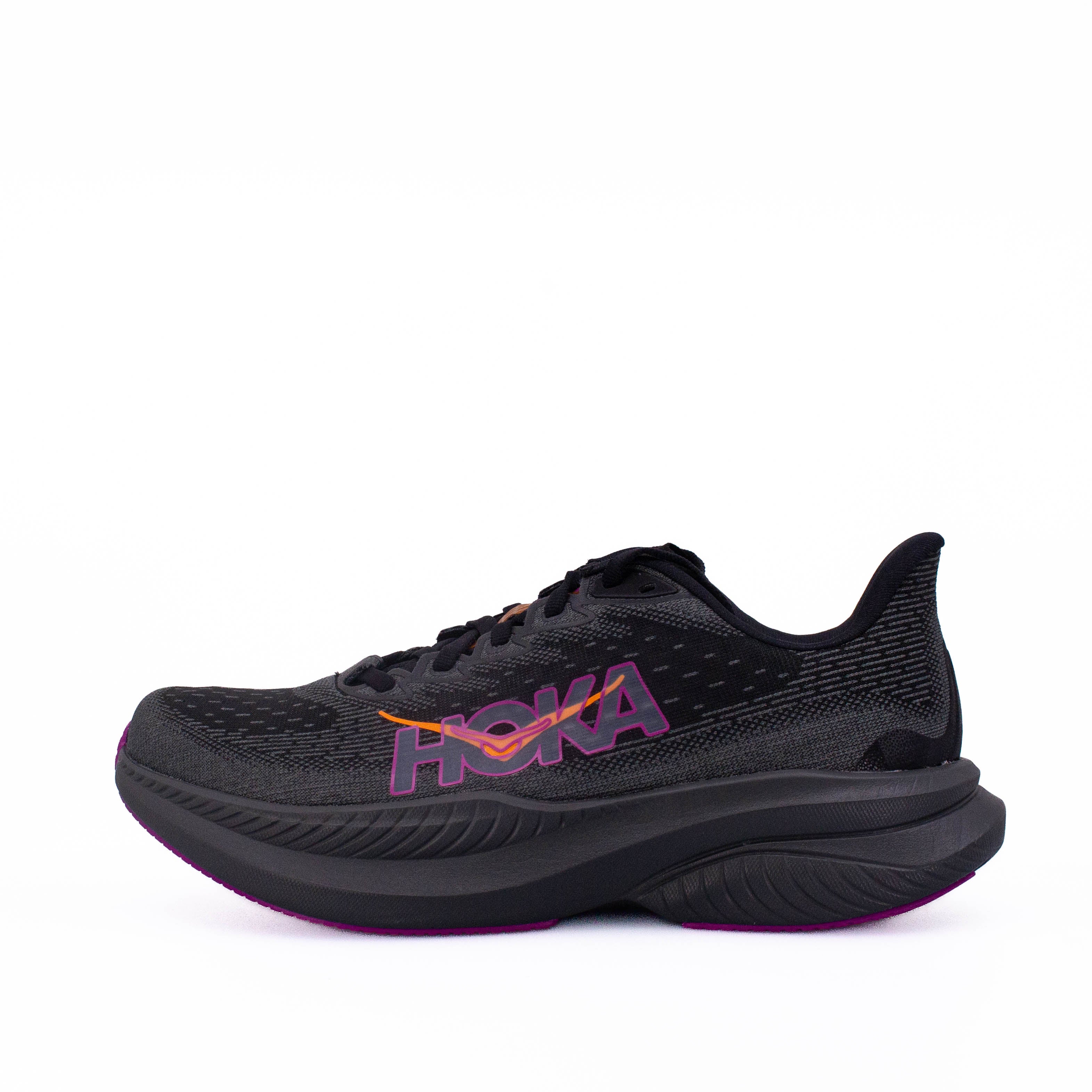 Hoka Mach 6 (B Standard) Womens Black Fuschia - Frontrunner Colombo