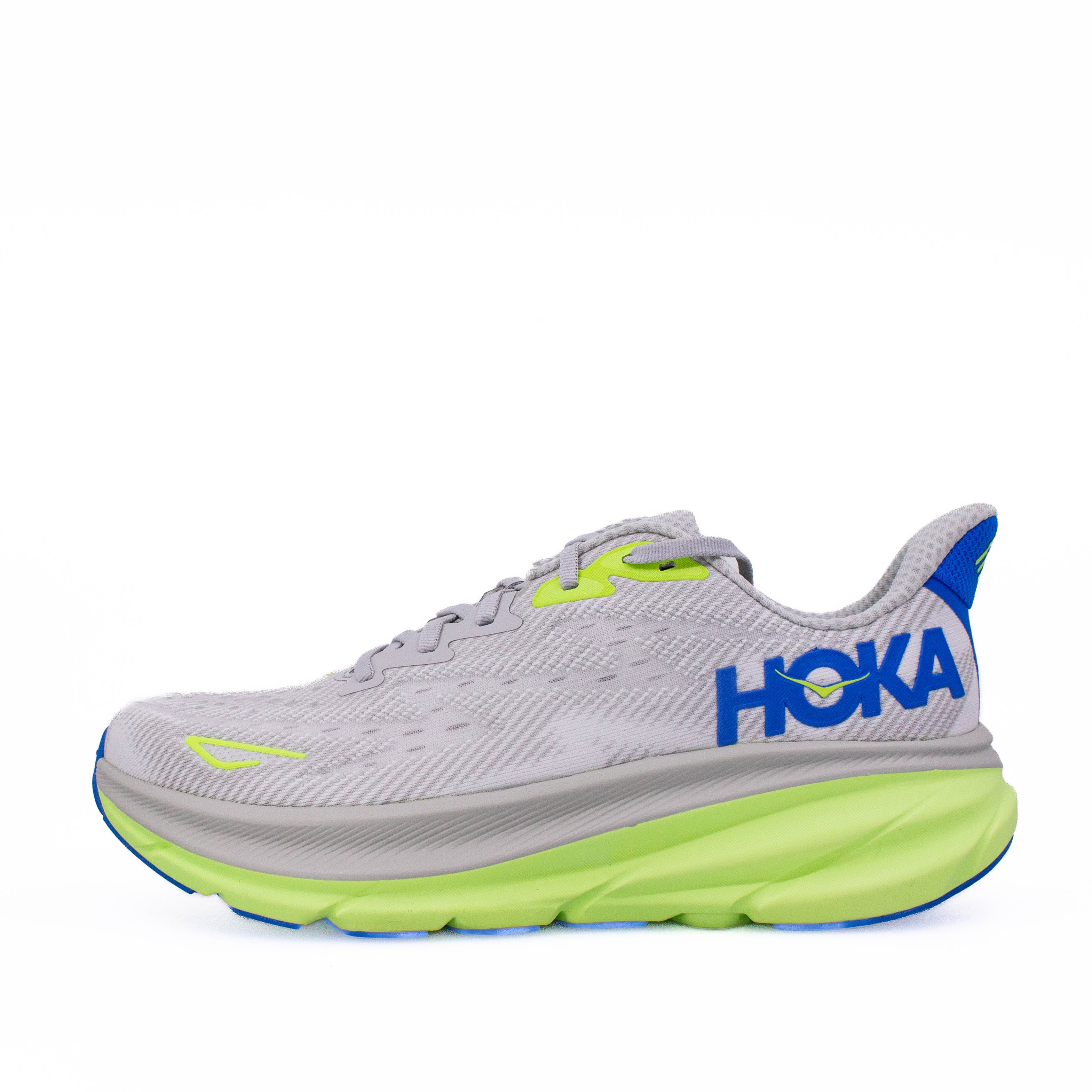 Hoka Clifton 9 (D Standard) Mens Stardust/Electric Cobalt - Frontrunner Colombo