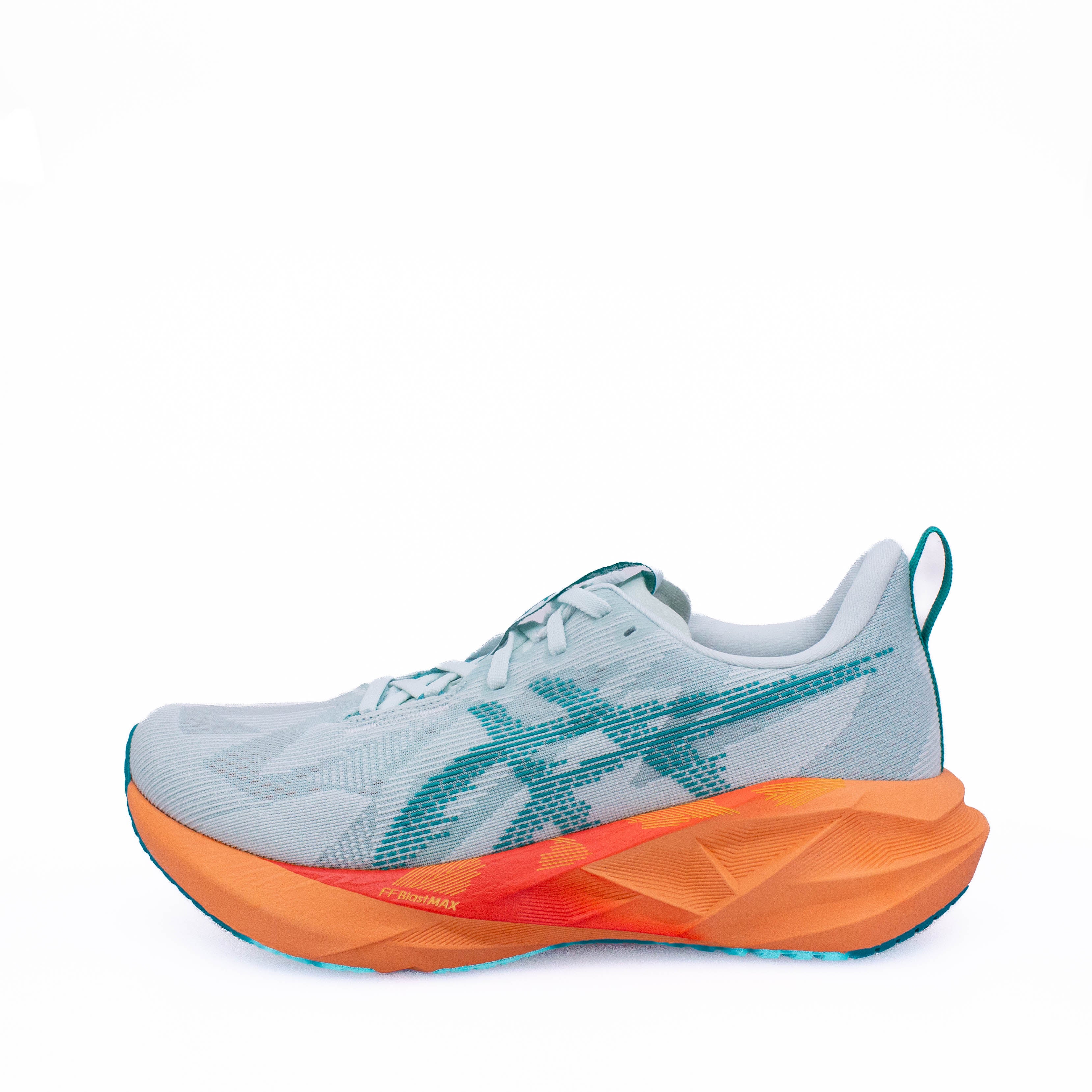 Asics Novablast 5 (D Standard) Mens Soothing Sea/Wave Teal - Frontrunner Colombo