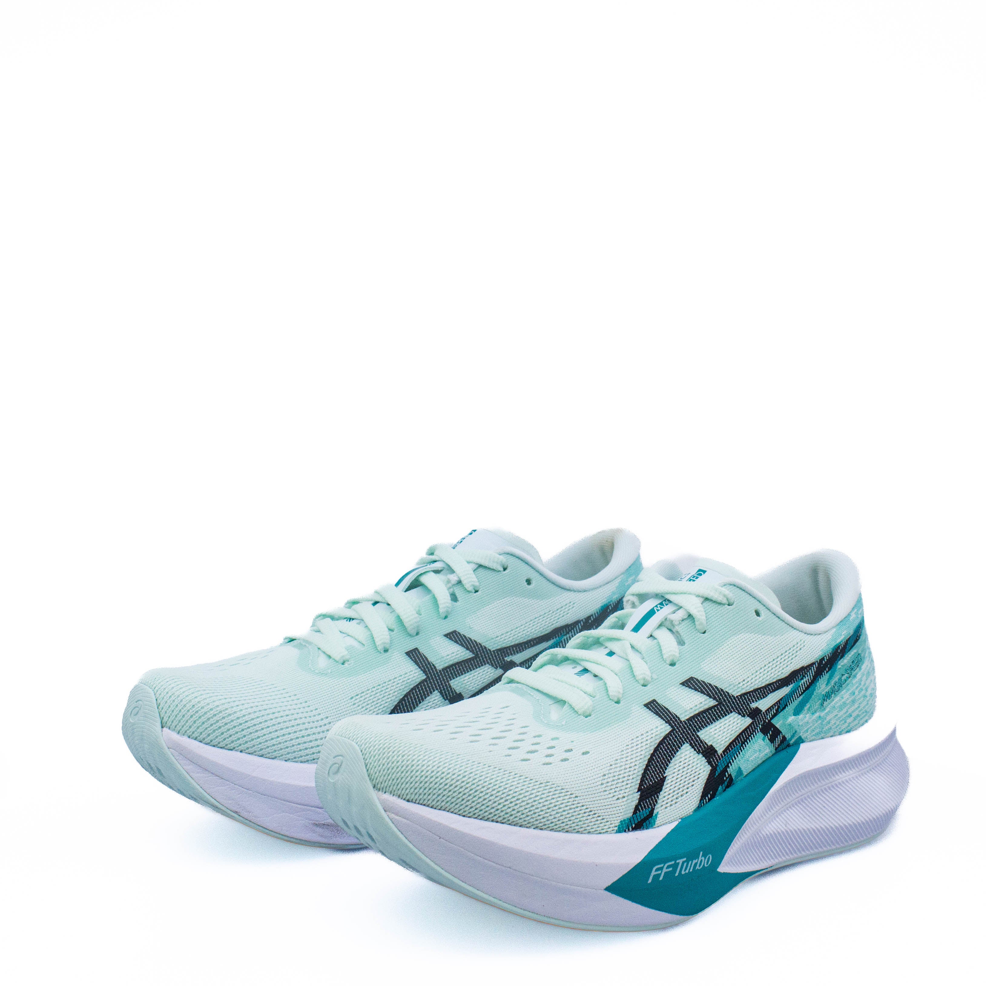 Asics Magic Speed 4 (B Standard) Womens Soothing Sea/Black - Frontrunner Colombo