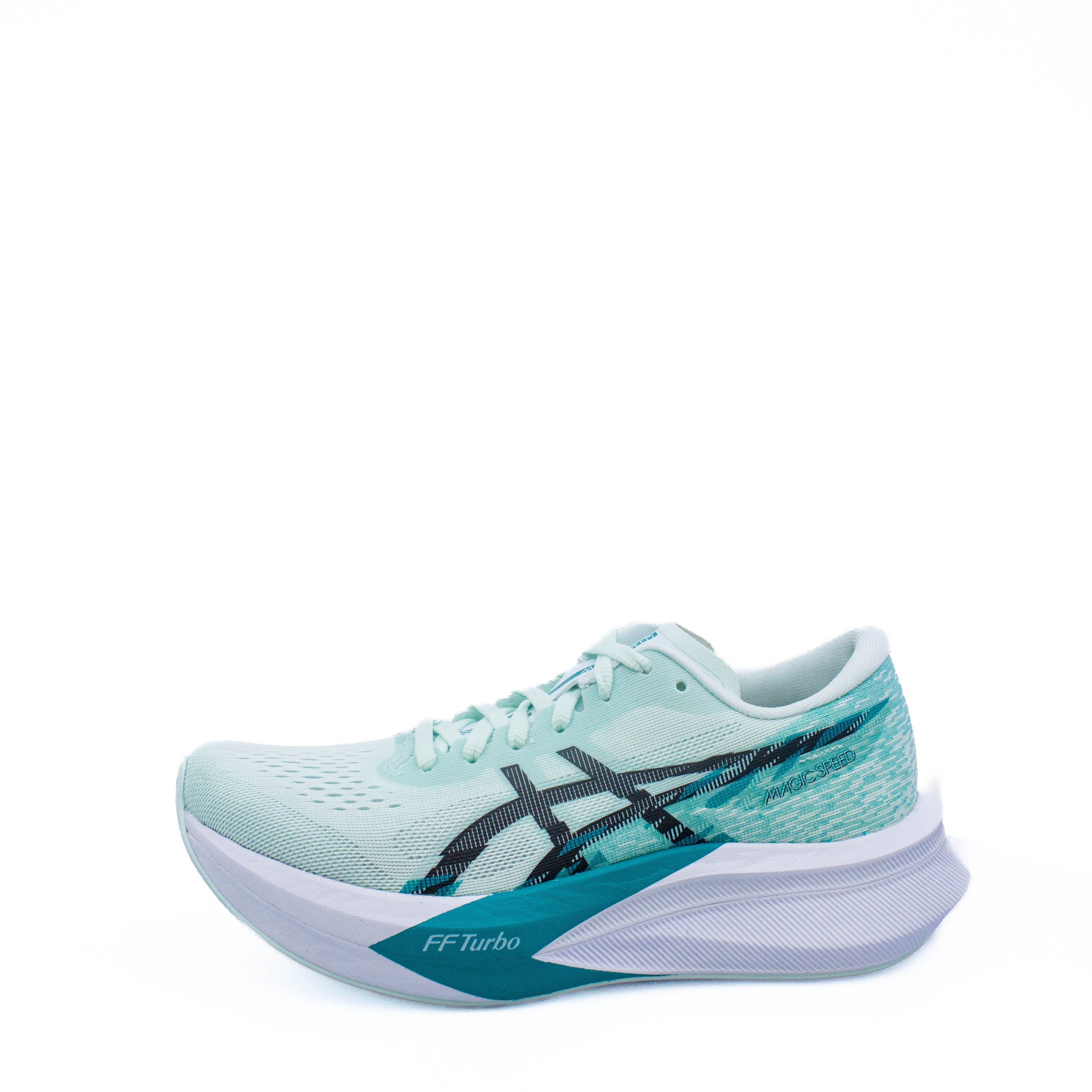 Asics Magic Speed 4 (B Standard) Womens Soothing Sea/Black - Frontrunner Colombo