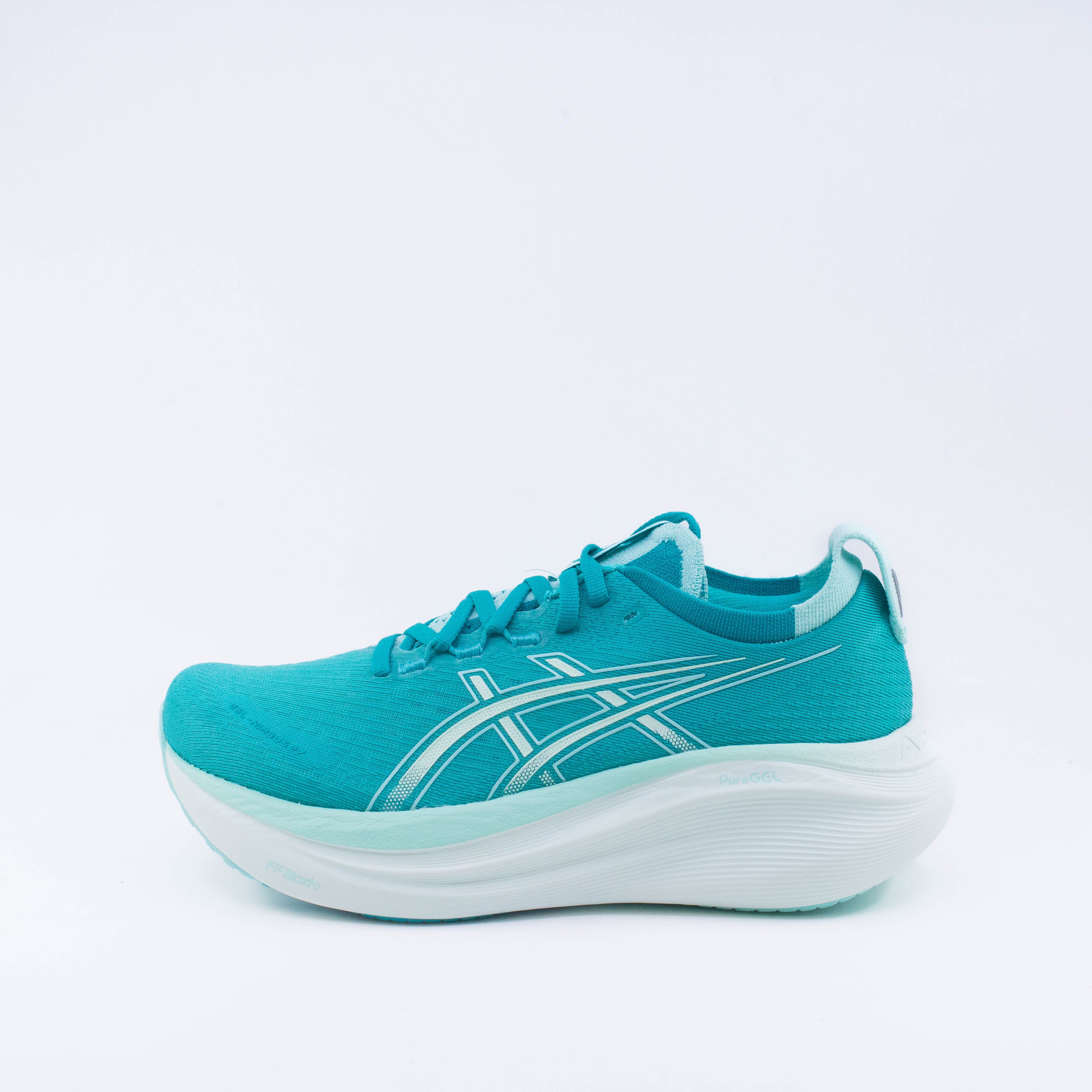 Asics Gel-Nimbus 27 (B Standard) Womens Teal/Mint - Frontrunner Colombo