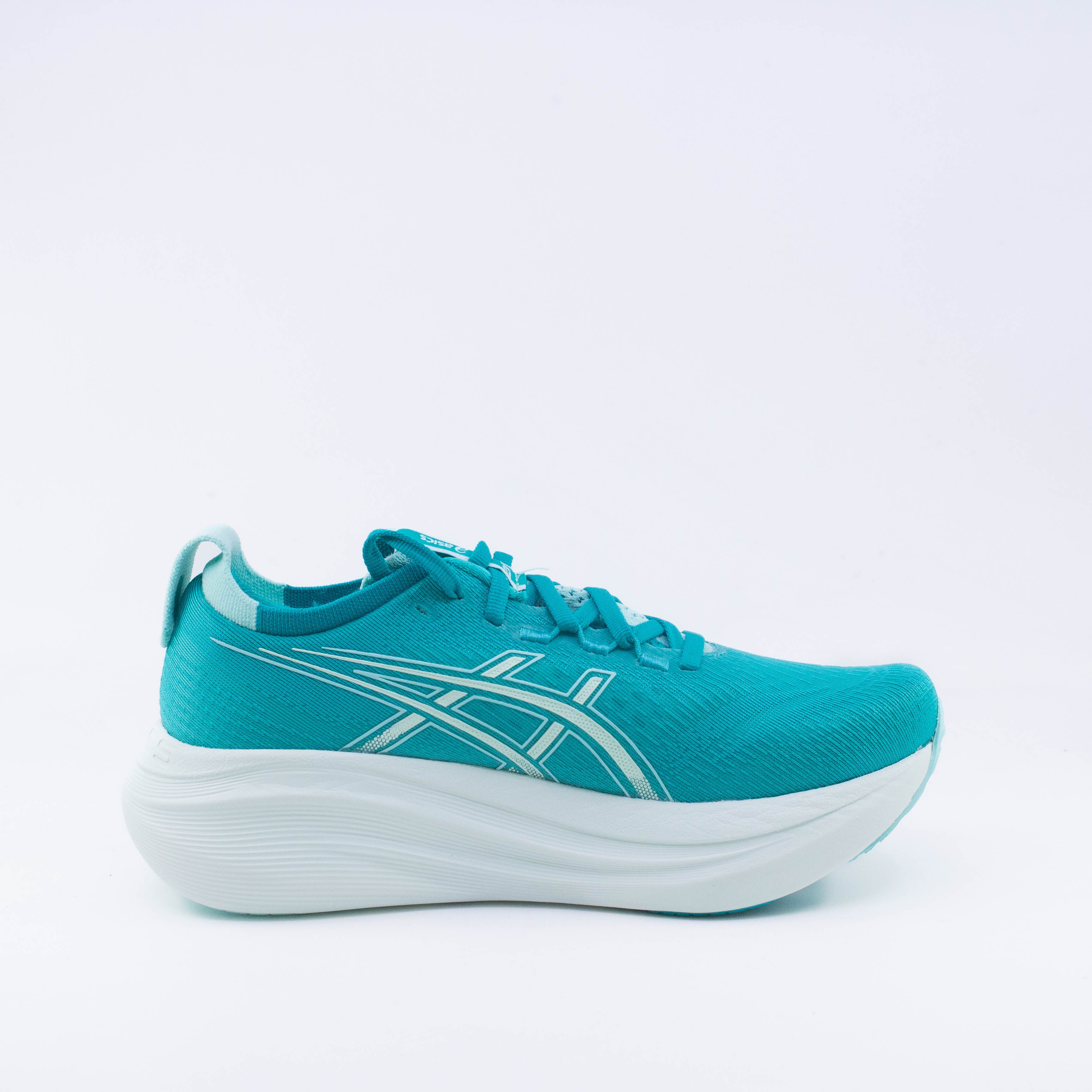 Asics Gel-Nimbus 27 (B Standard) Womens Teal/Mint - Frontrunner Colombo