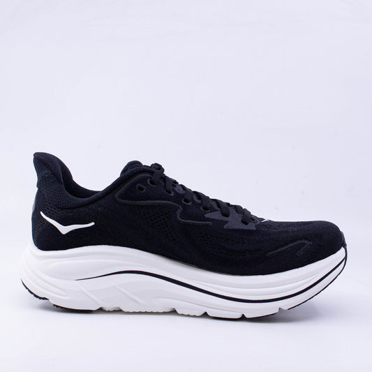 Hoka Clifton 10 (2E Wide) Mens Black/White - Frontrunner Colombo