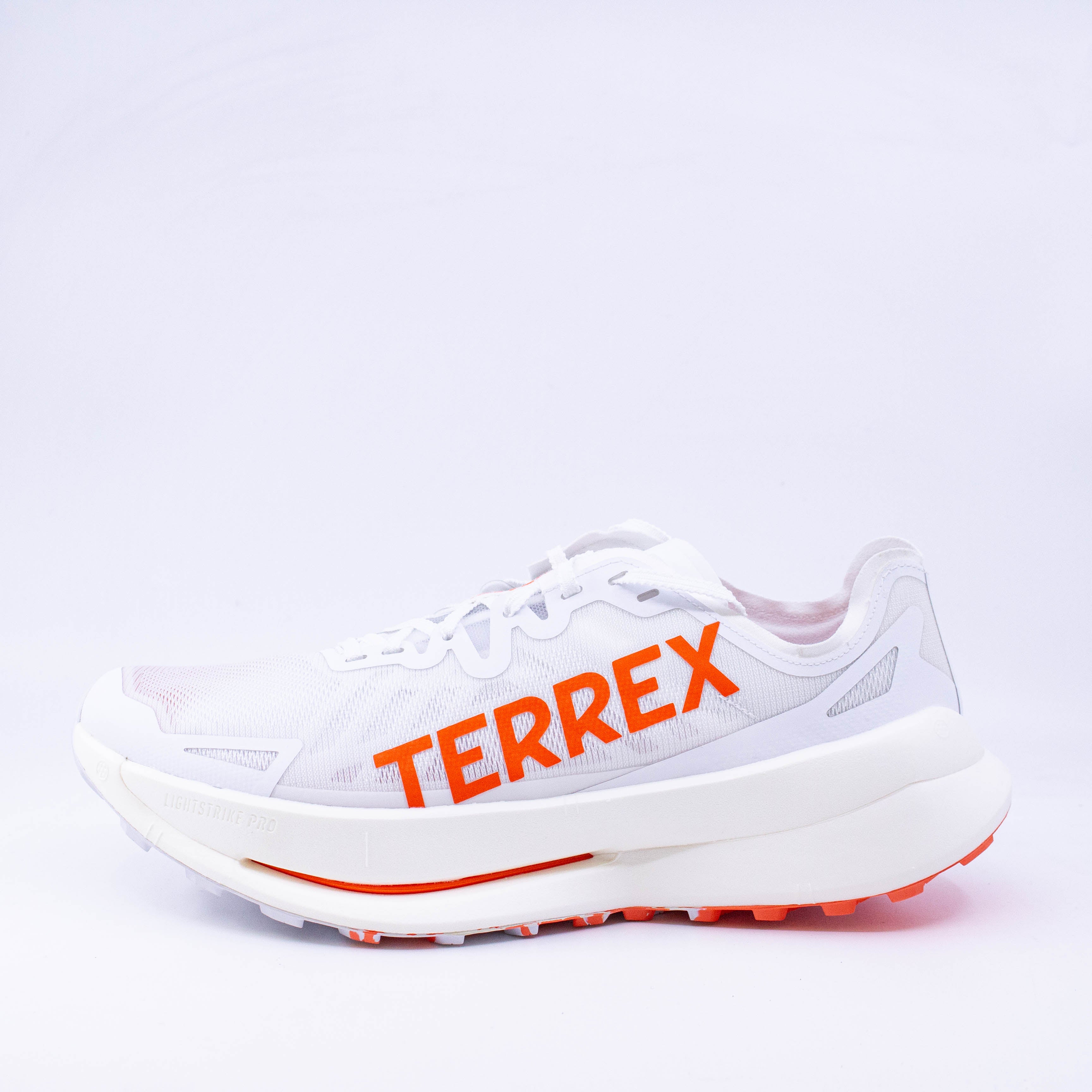 Adidas Terrex Agravic Speed Ultra (D Standard Mens) White/ Orange/ Gray - Frontrunner Colombo