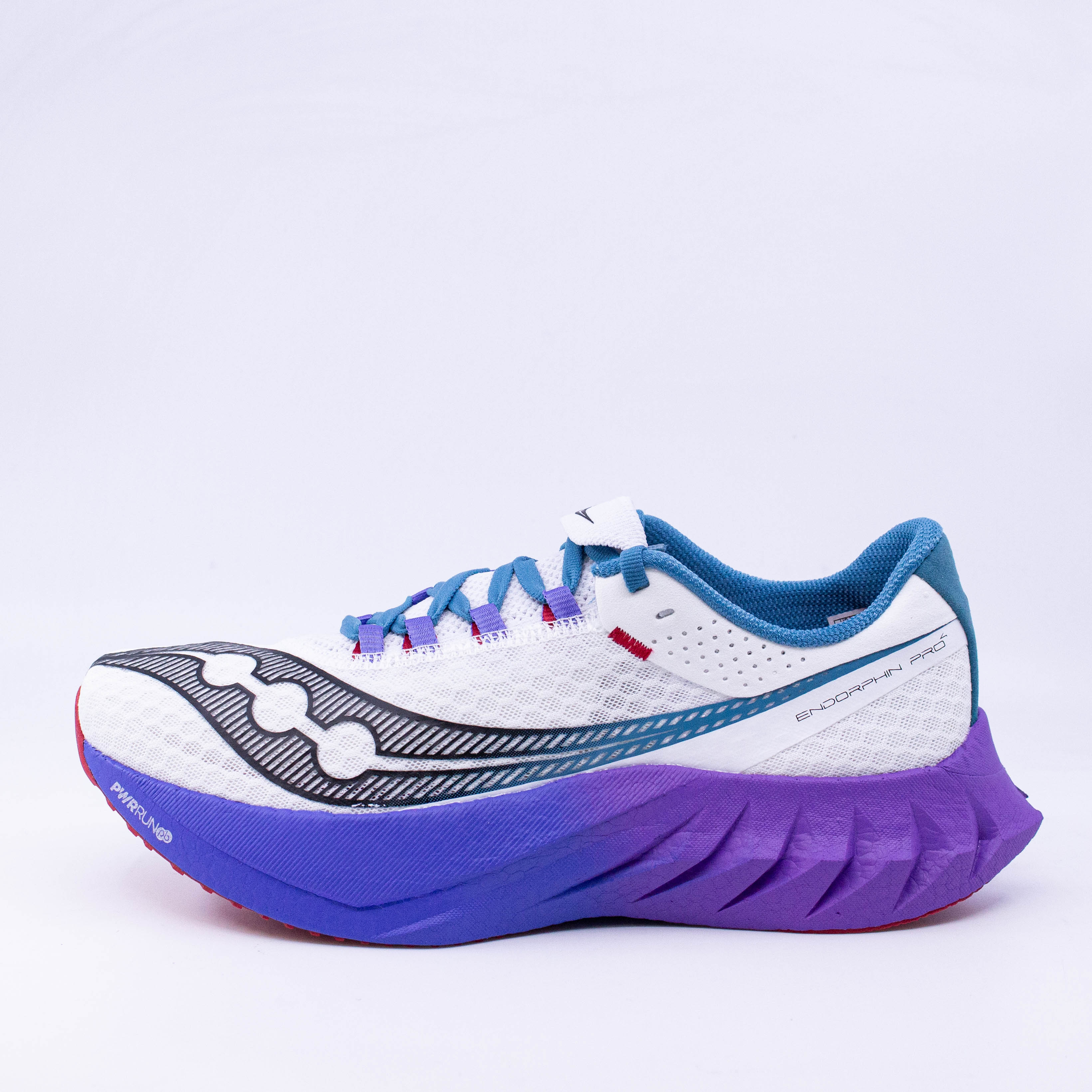 Saucony Endorphin Pro 4 (D Standard) Mens White/Shadow - Frontrunner Colombo