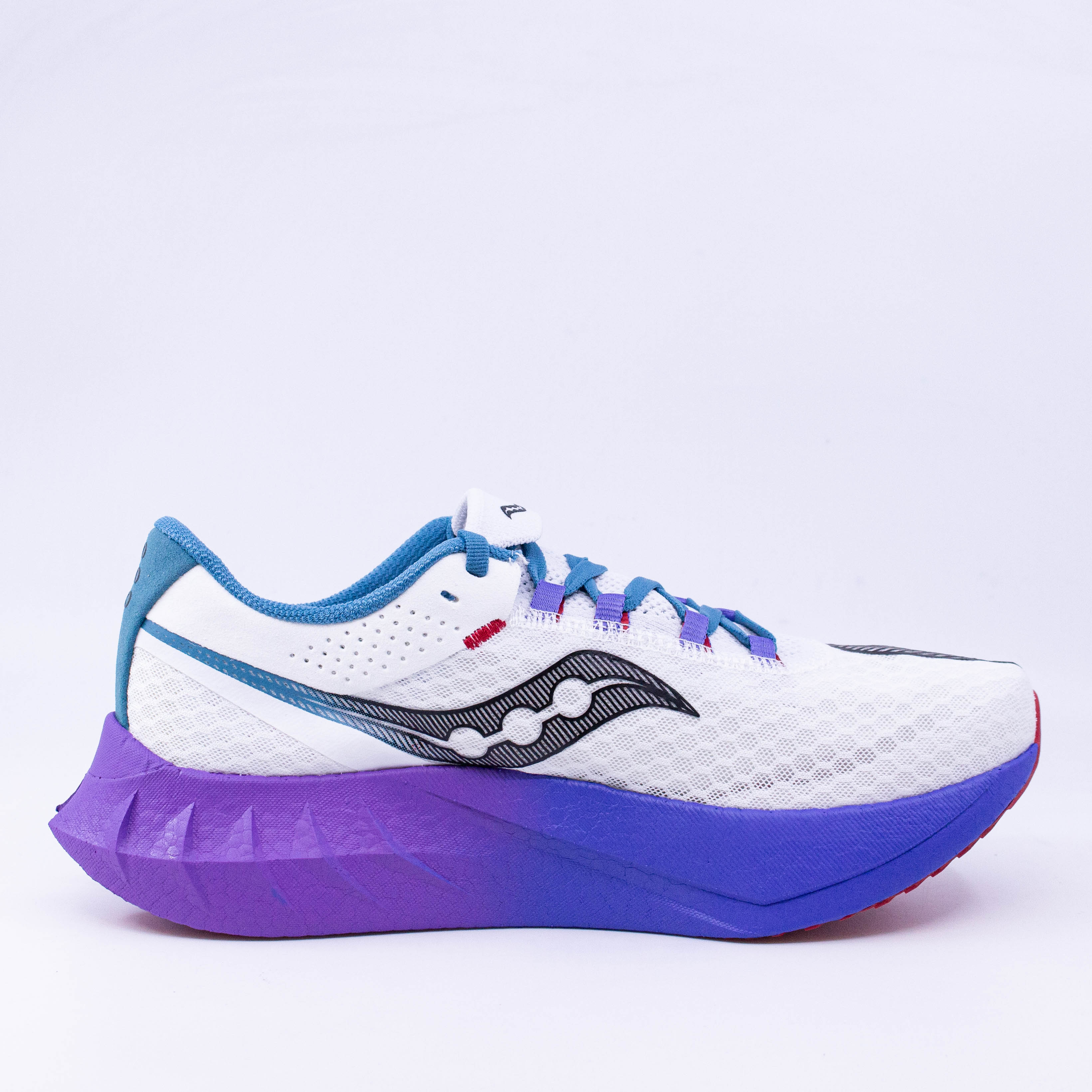 Saucony Endorphin Pro 4 (D Standard) Mens White/Shadow - Frontrunner Colombo