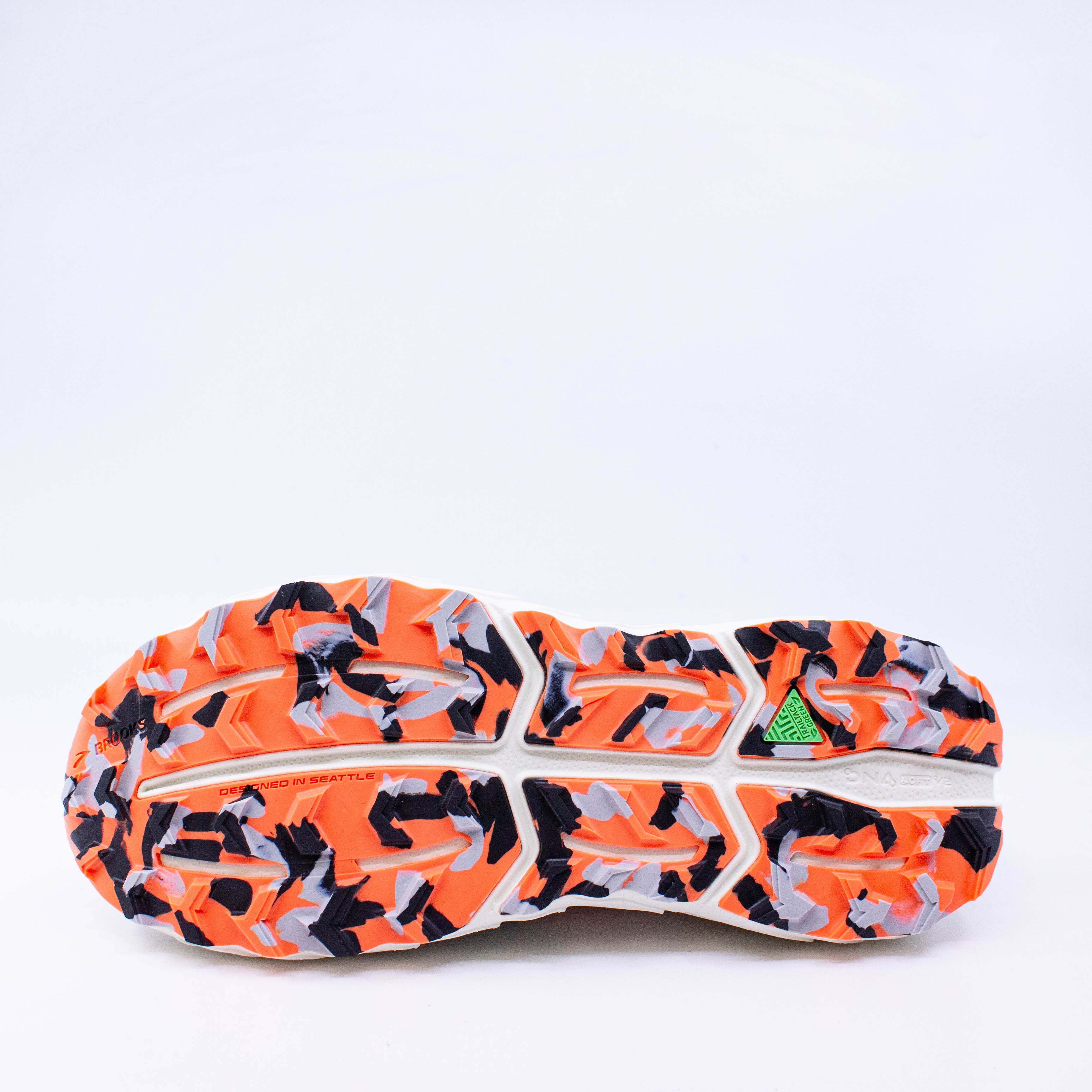 Brooks Cascadia 18 (B Standard) Womens Black/Blue Wash/Flame - Frontrunner Colombo